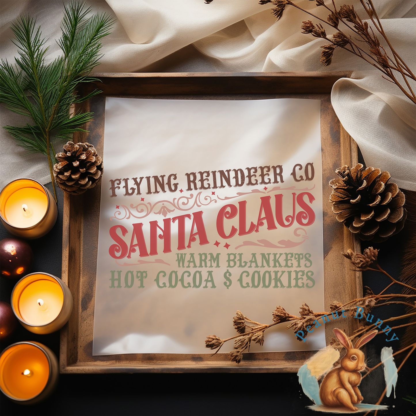 Vintage Christmas Transfer 146 PIC