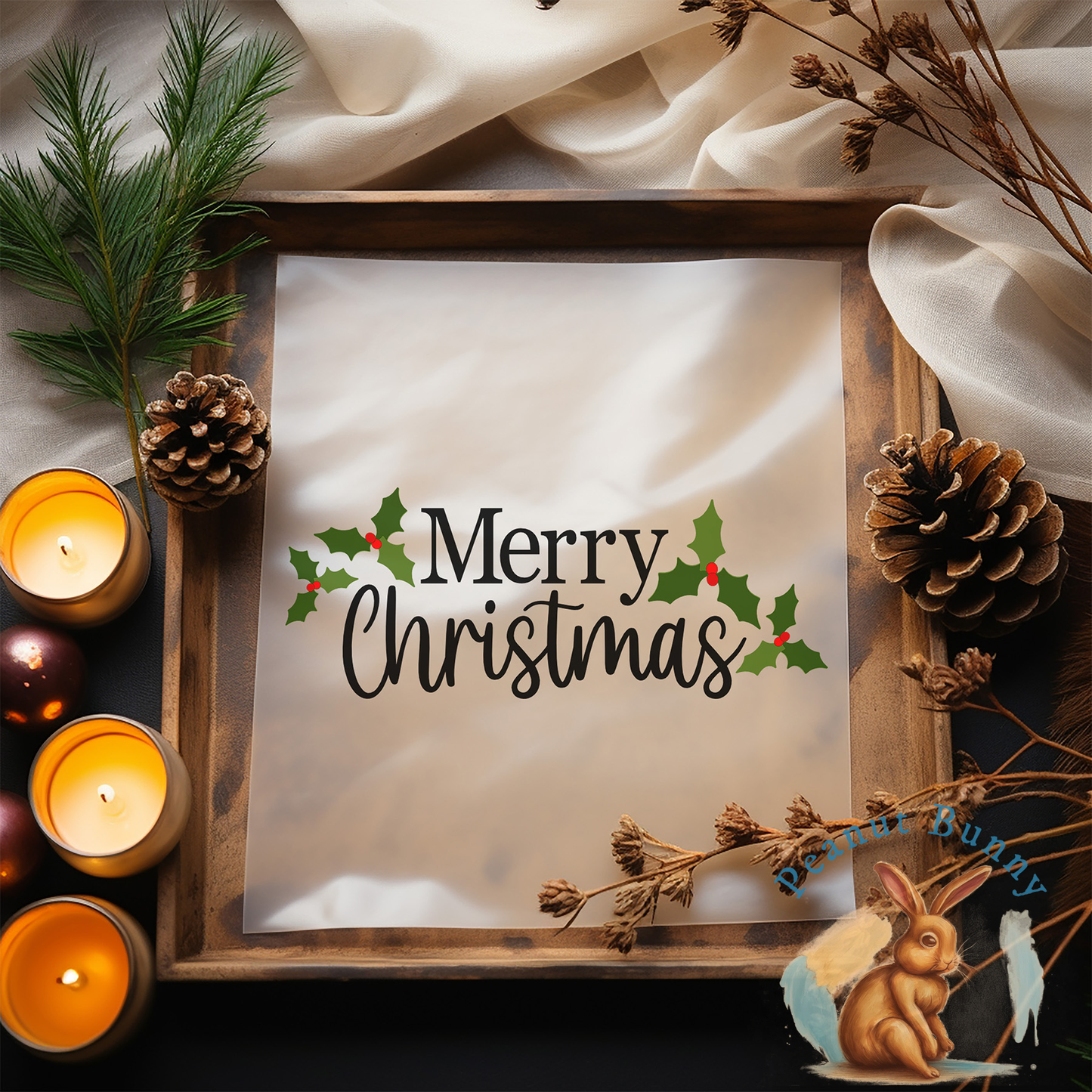 Vintage Christmas Transfer 160 PIC
