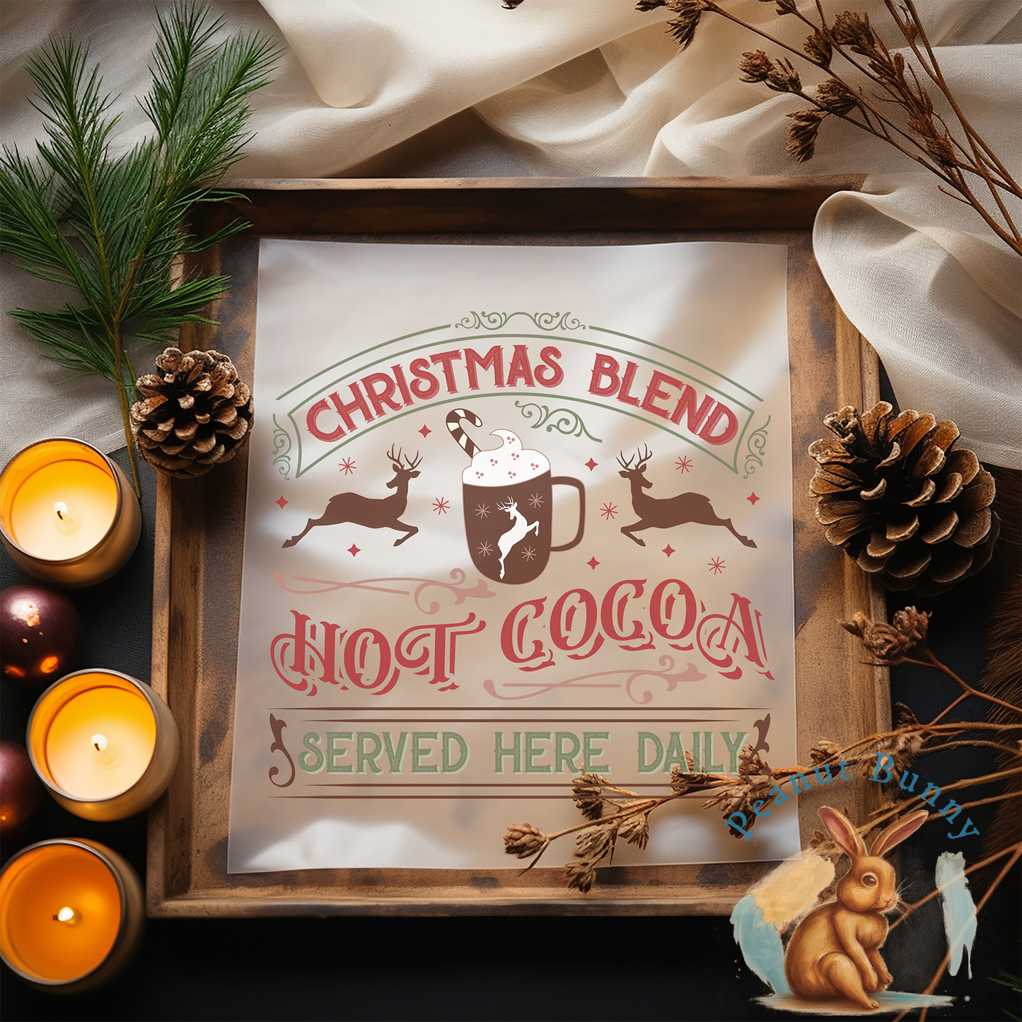 Vintage Christmas Transfer 112 PIC