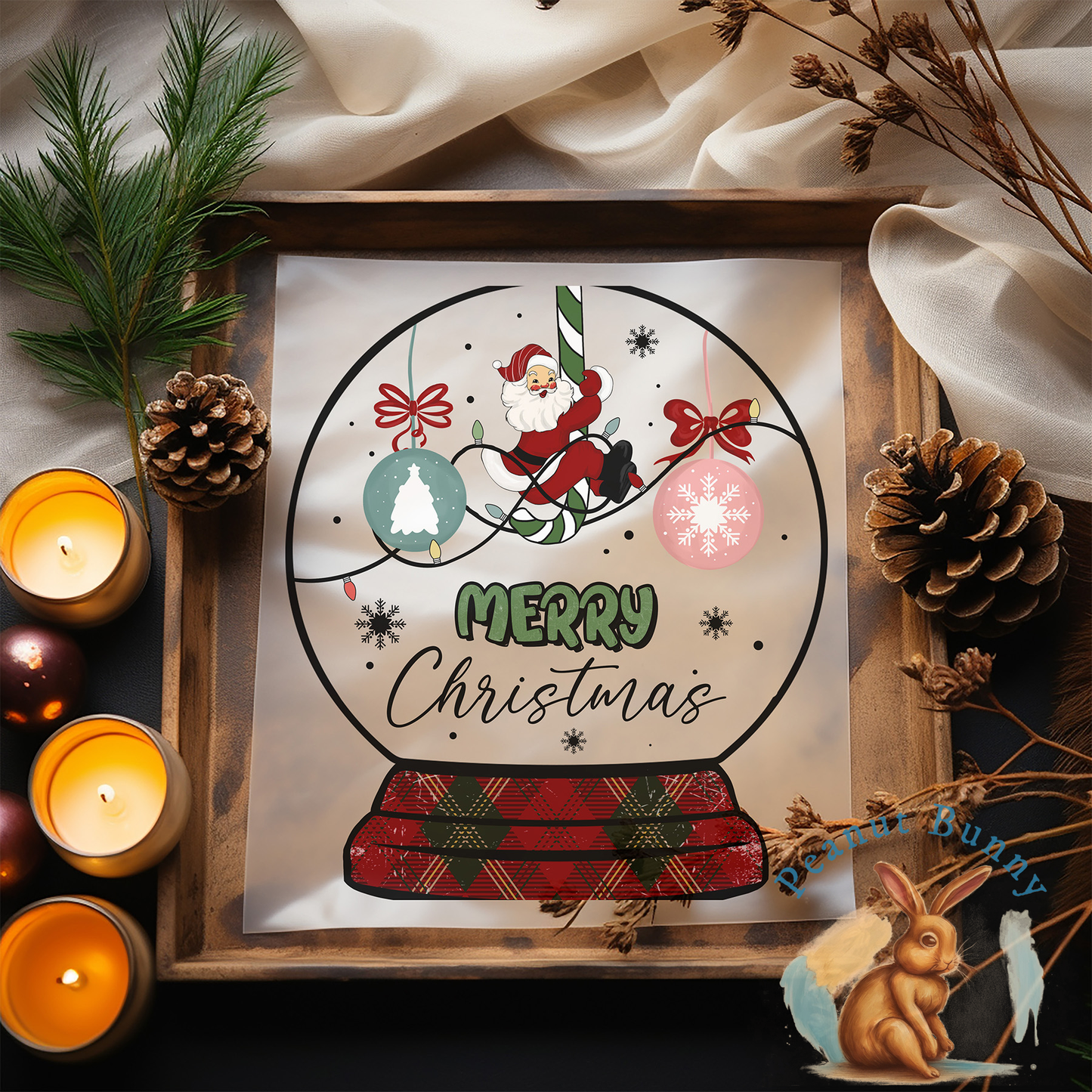 Retro Christmas Transfer 47 PIC