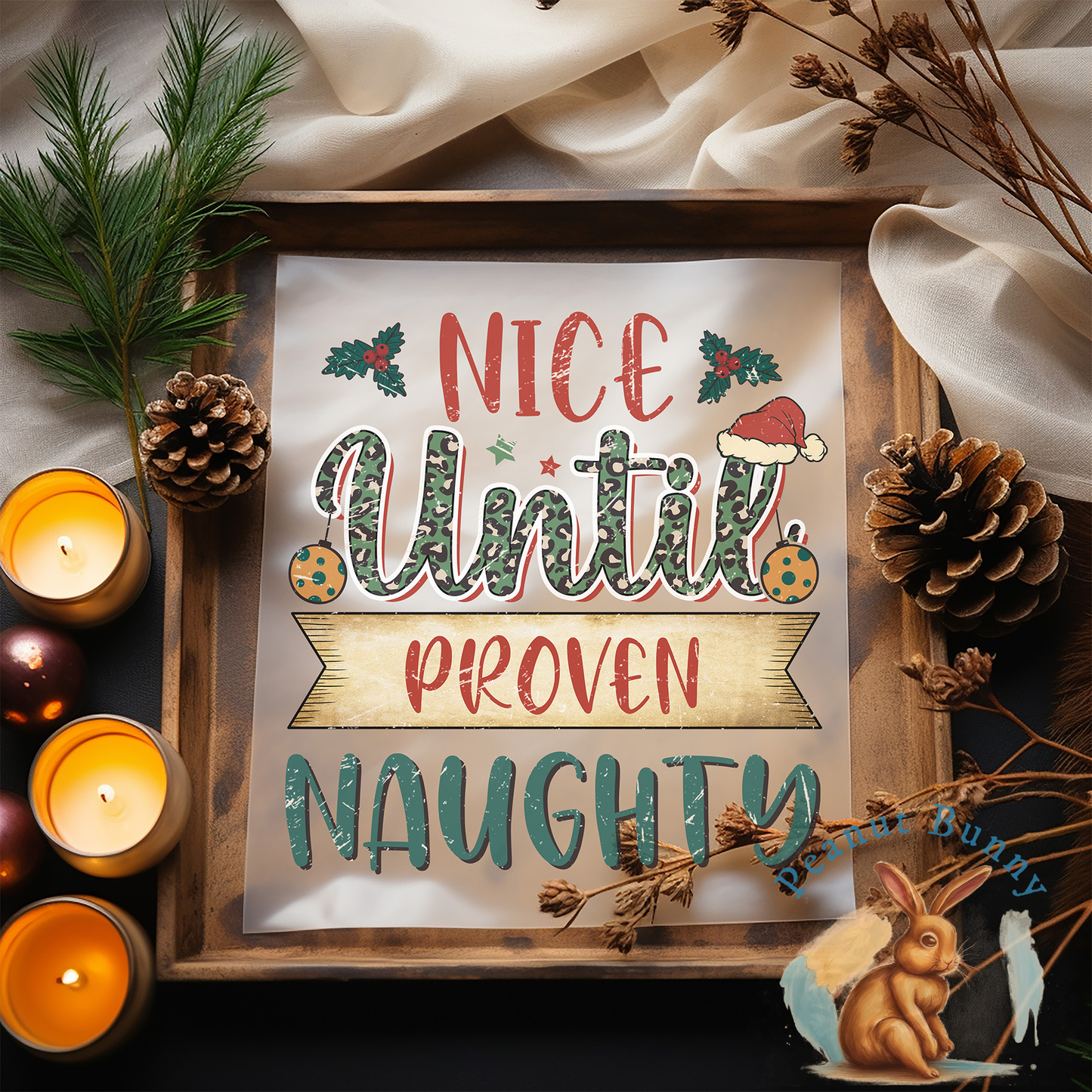 Vintage Christmas Transfer 145 PIC