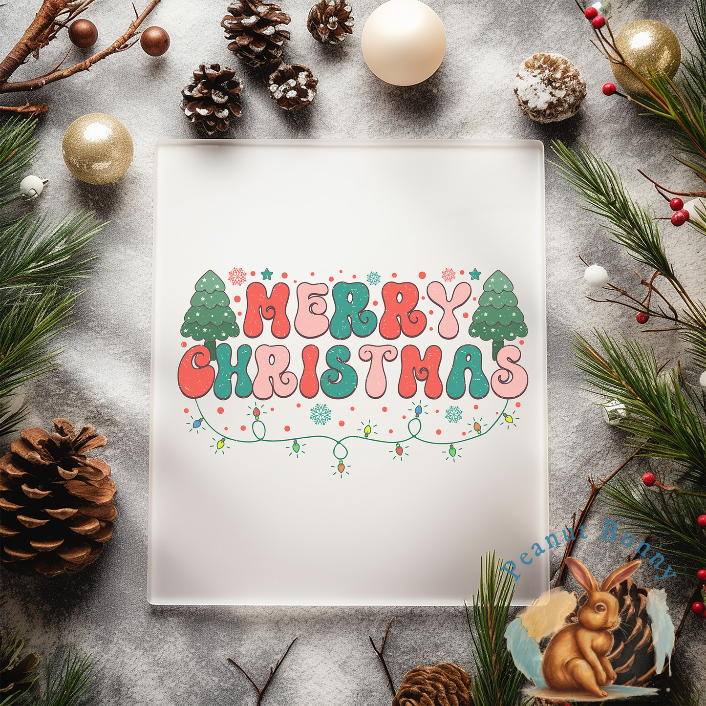 Retro Christmas Transfer 80 PIC