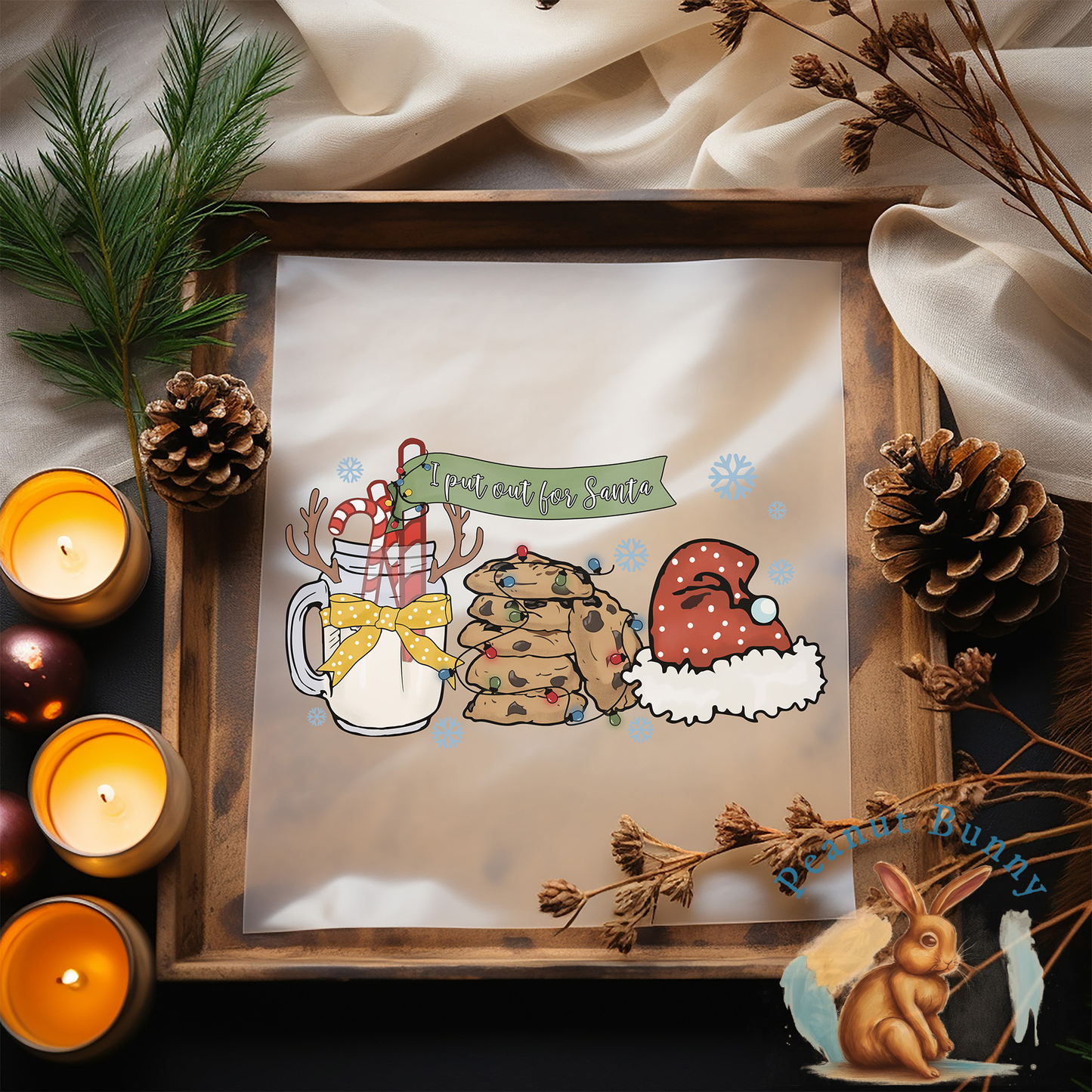 Retro Christmas Transfer 58 PIC