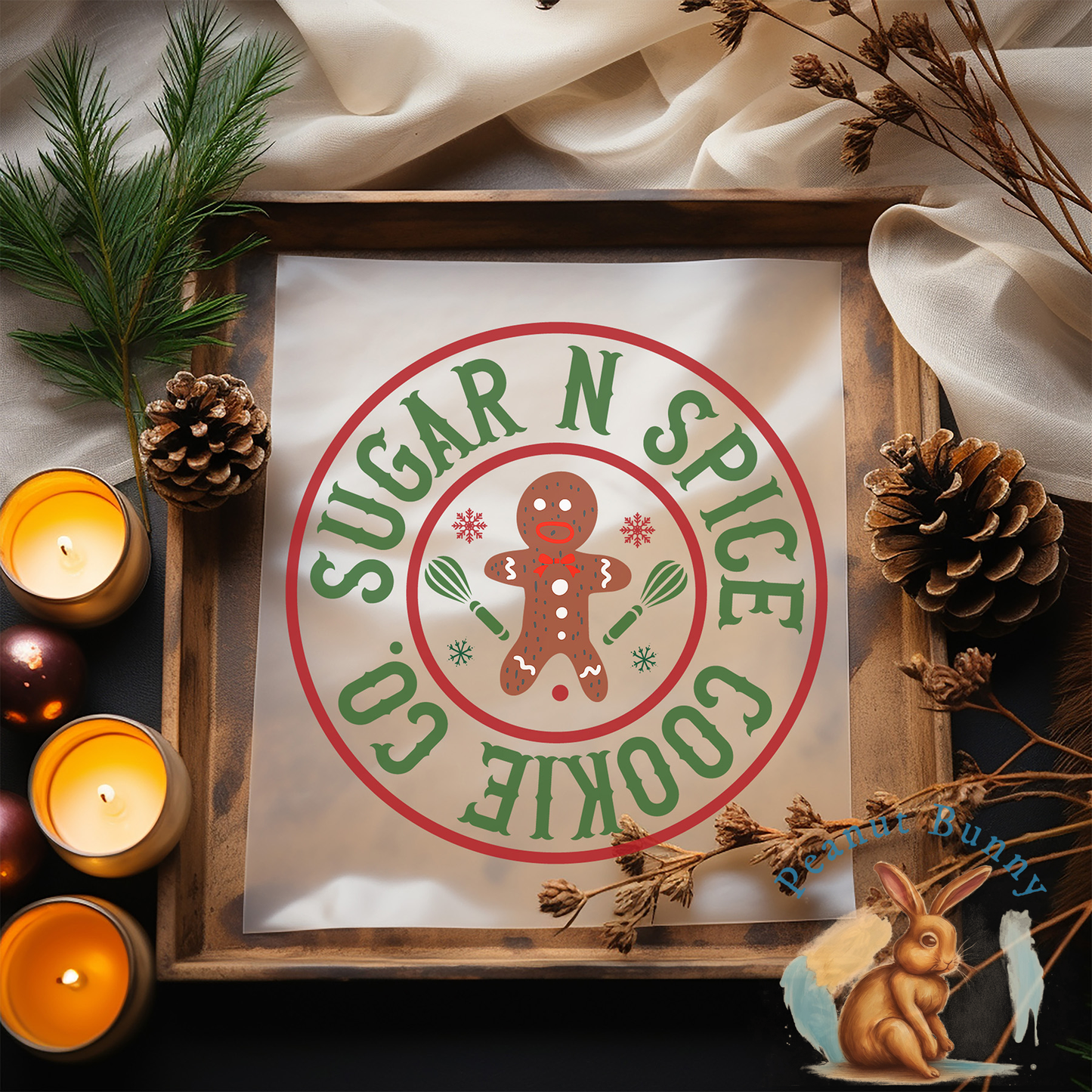Vintage Christmas Transfer 174 PIC