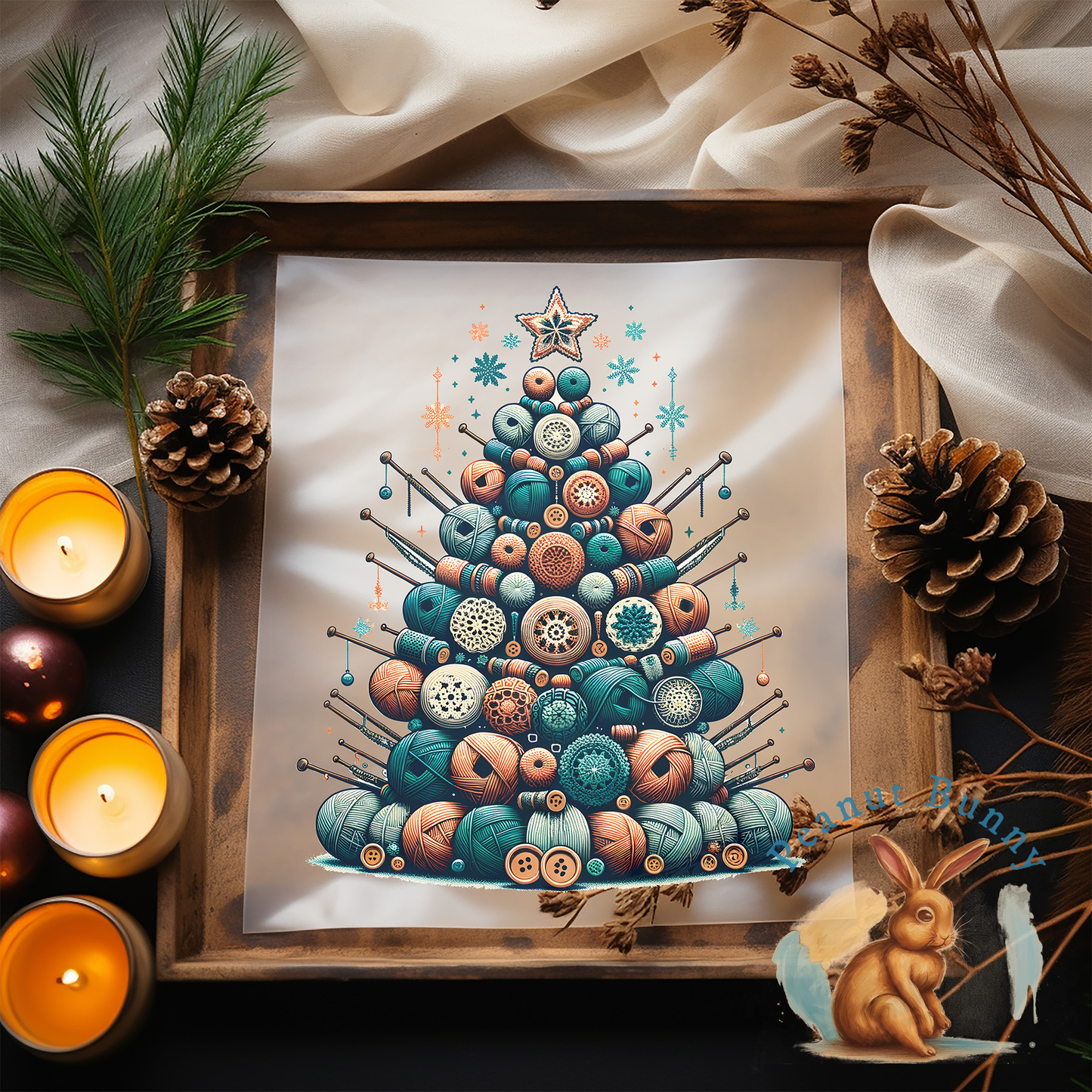 Crochet Christmas Transfer 1 PIC