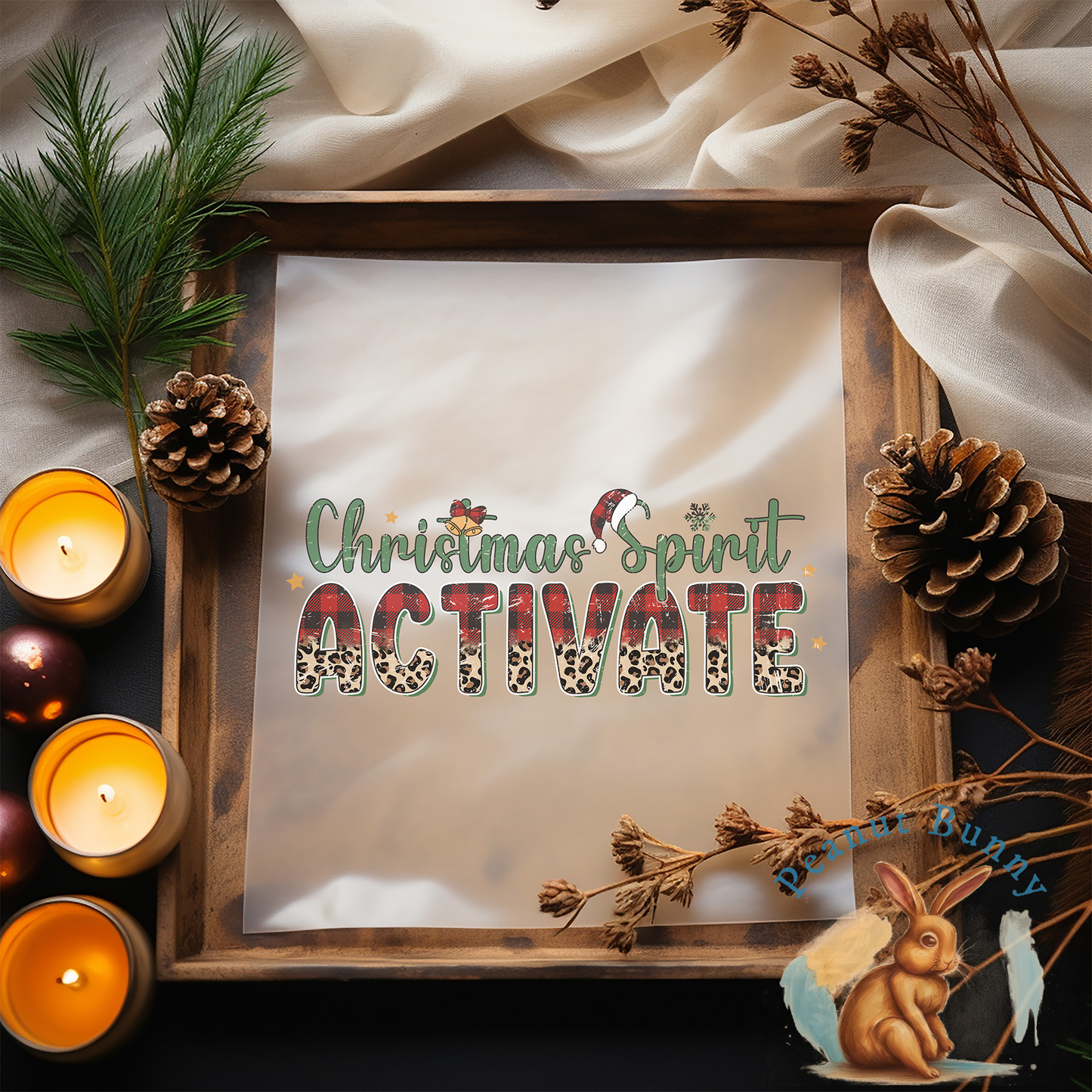 Vintage Christmas Transfer 134 PIC