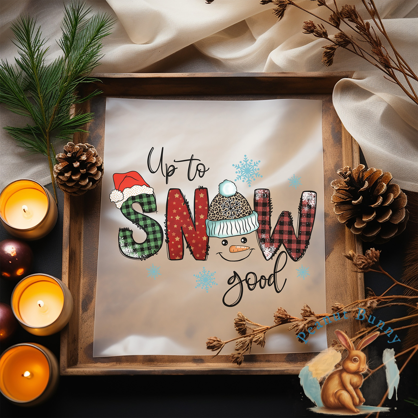 Vintage Christmas Transfer 122 PIC