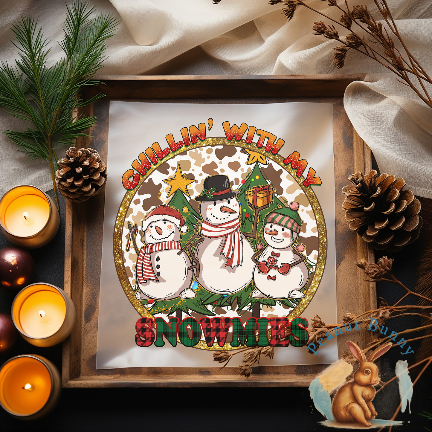 Retro Christmas Transfer 26 PIC