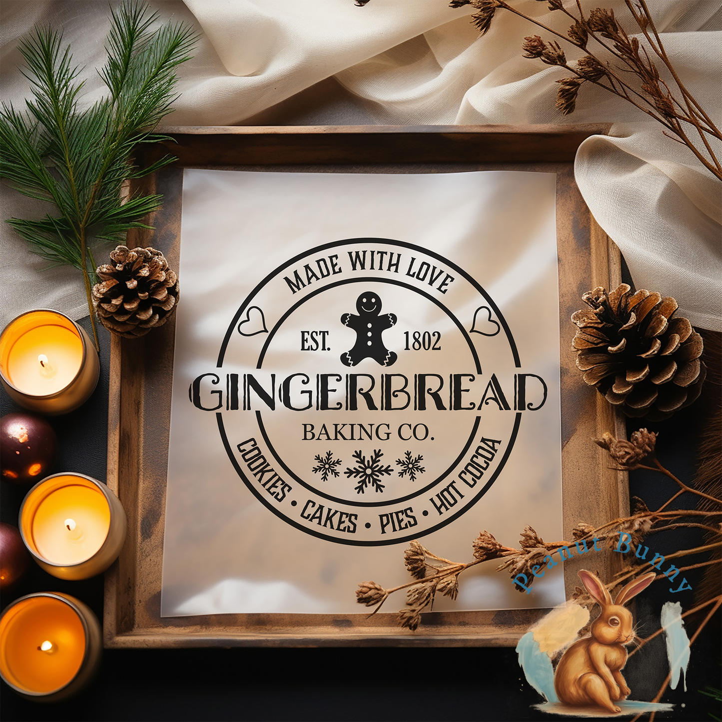 Vintage Christmas Transfer 149 PIC