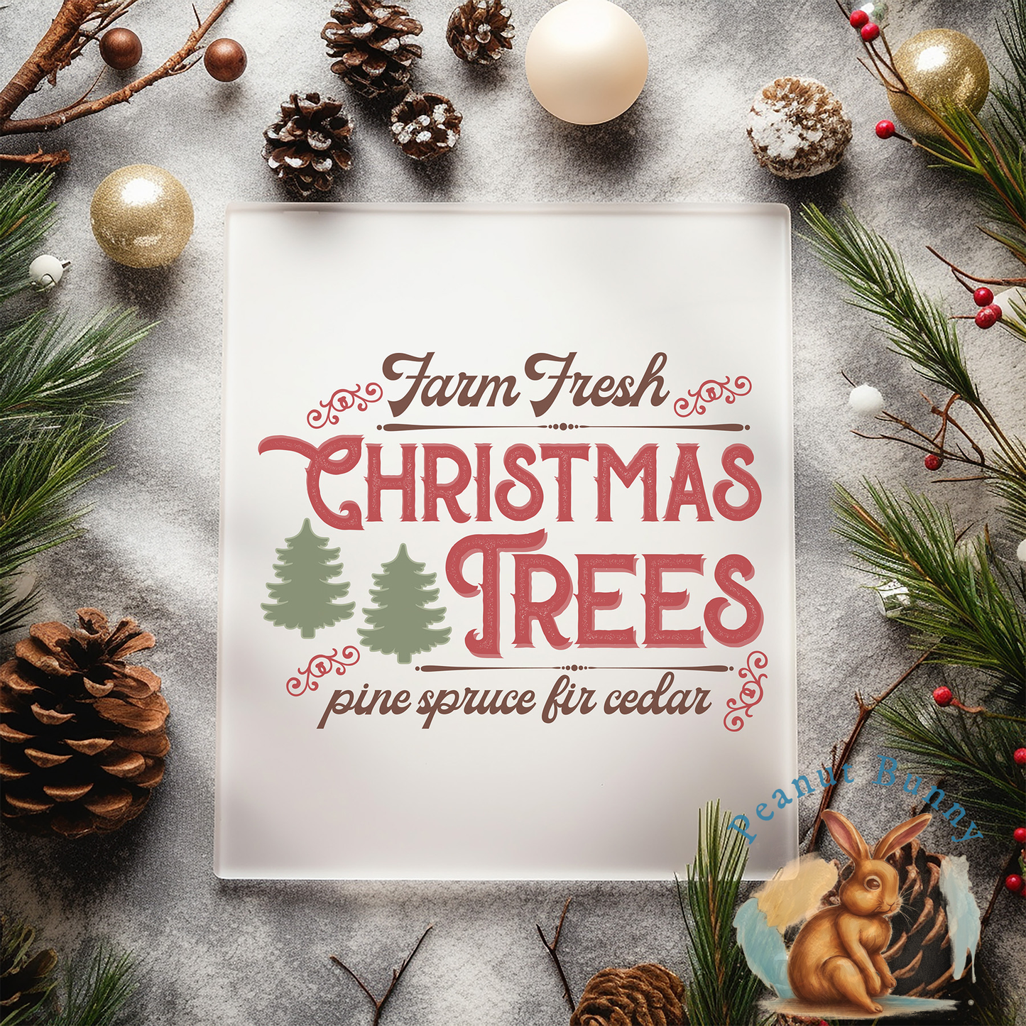Vintage Christmas Transfer 119 PIC