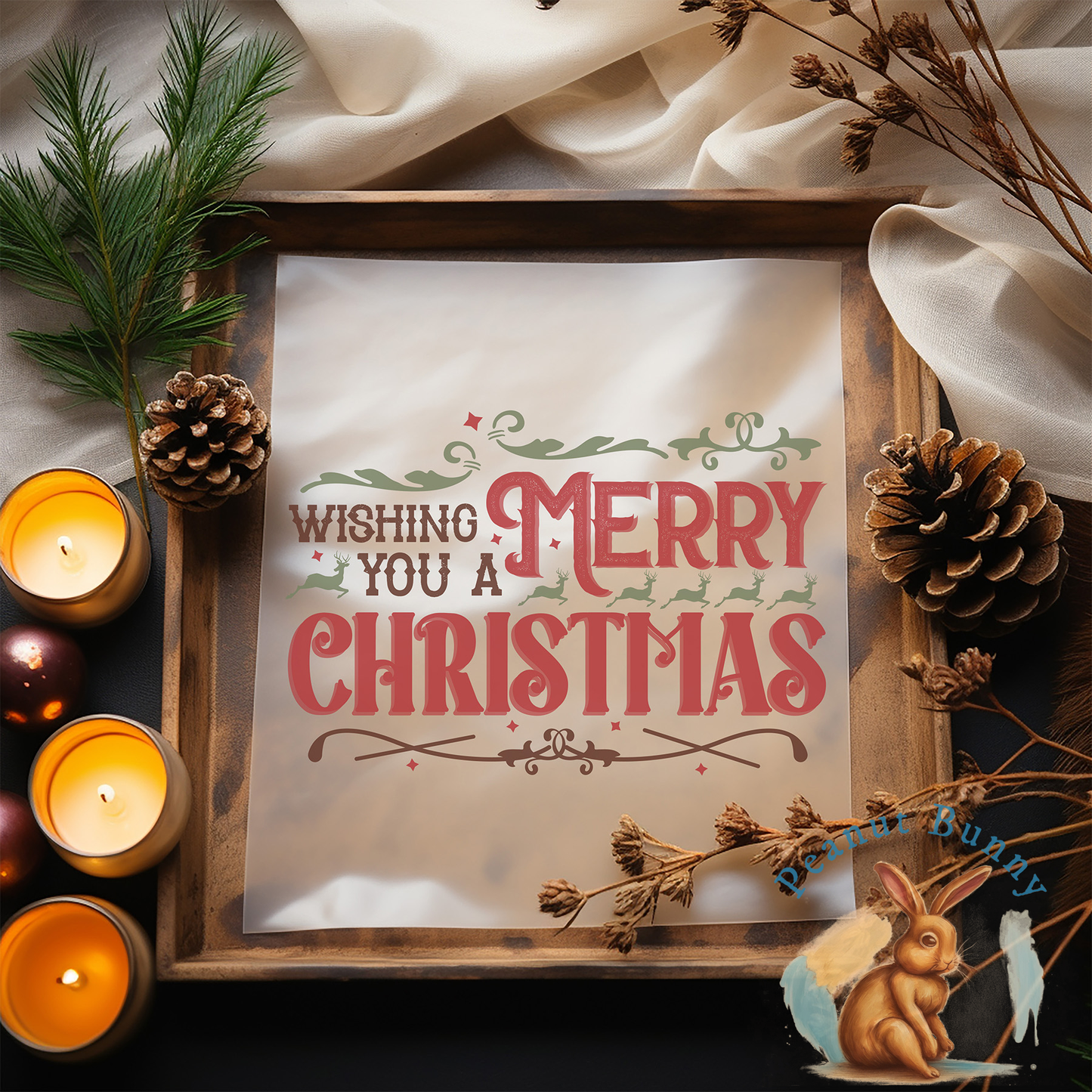 Vintage Christmas Transfer 192 PIC
