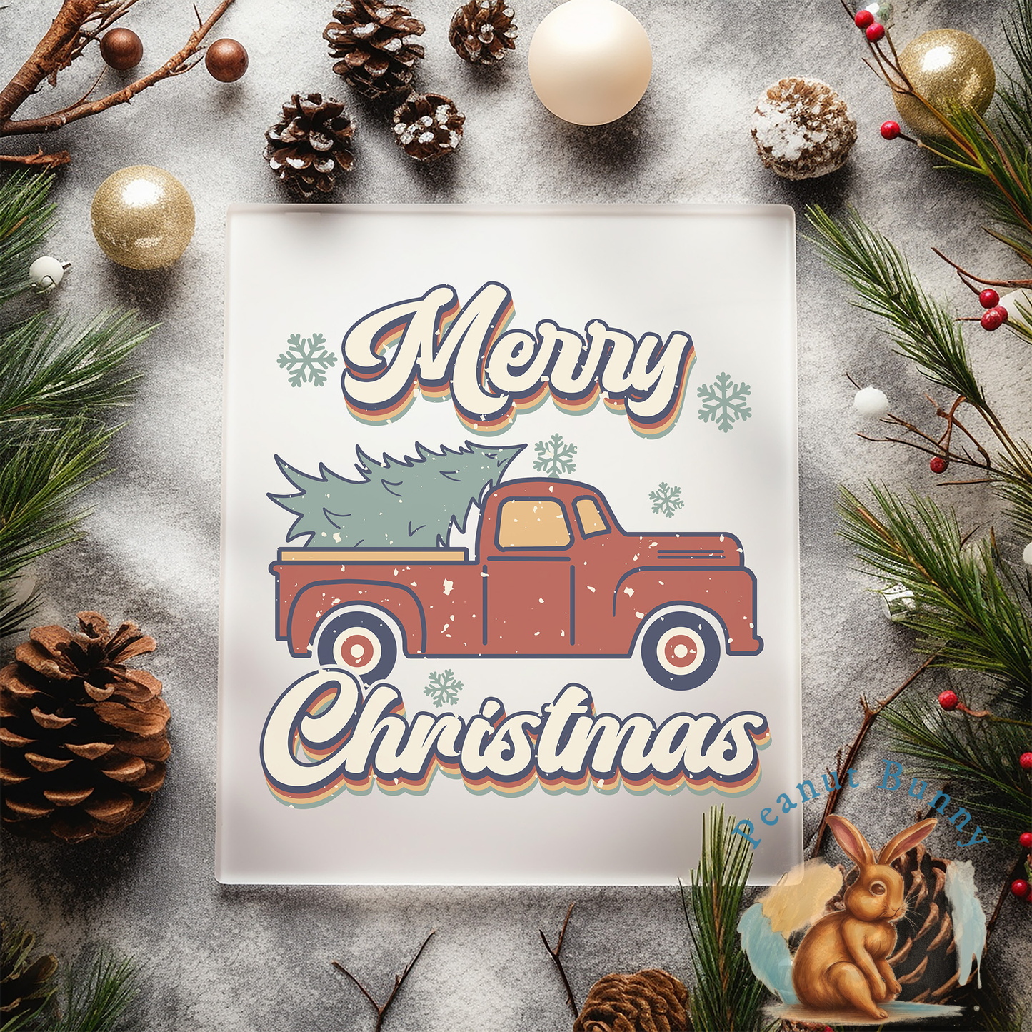 Retro Christmas Transfer 9 PIC