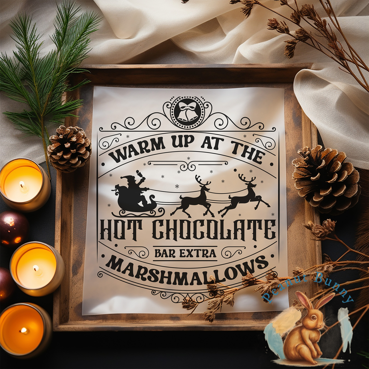 Vintage Christmas Transfer 188 PIC