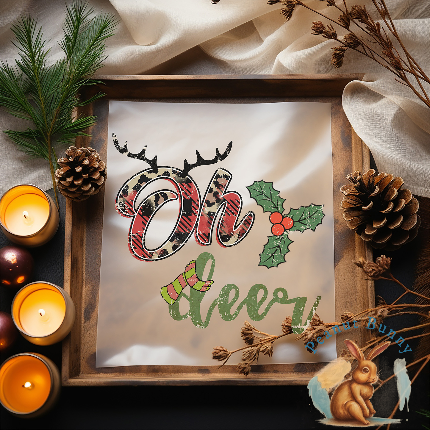 Vintage Christmas Transfer 132 PIC