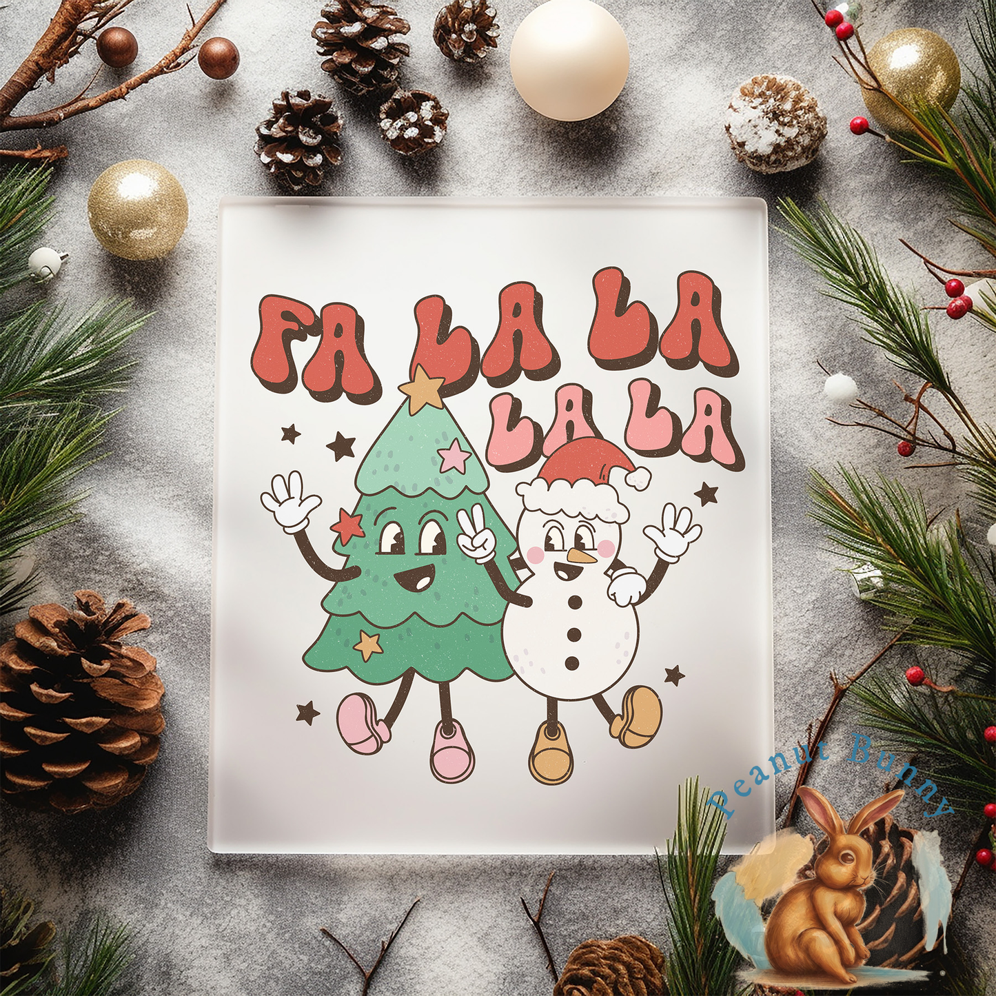 Retro Christmas Transfer 22 PIC