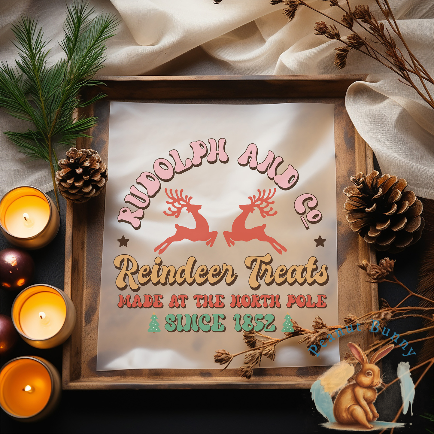 Vintage Christmas Transfer 103 PIC