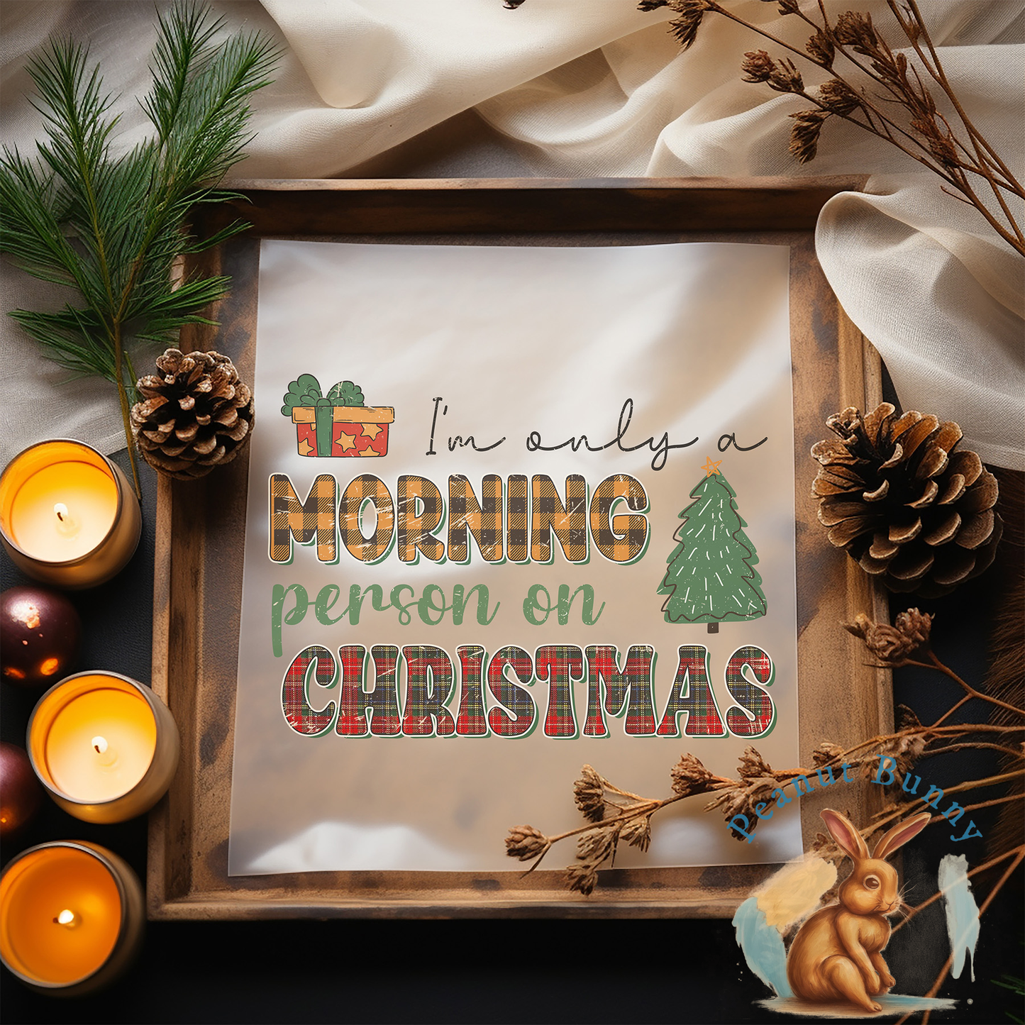 Vintage Christmas Transfer 137 PIC