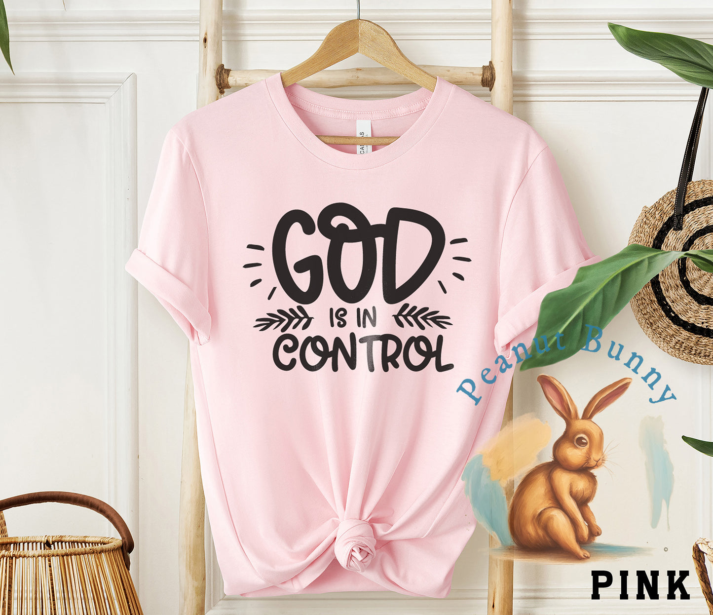 God is in Control Christian DTF 318