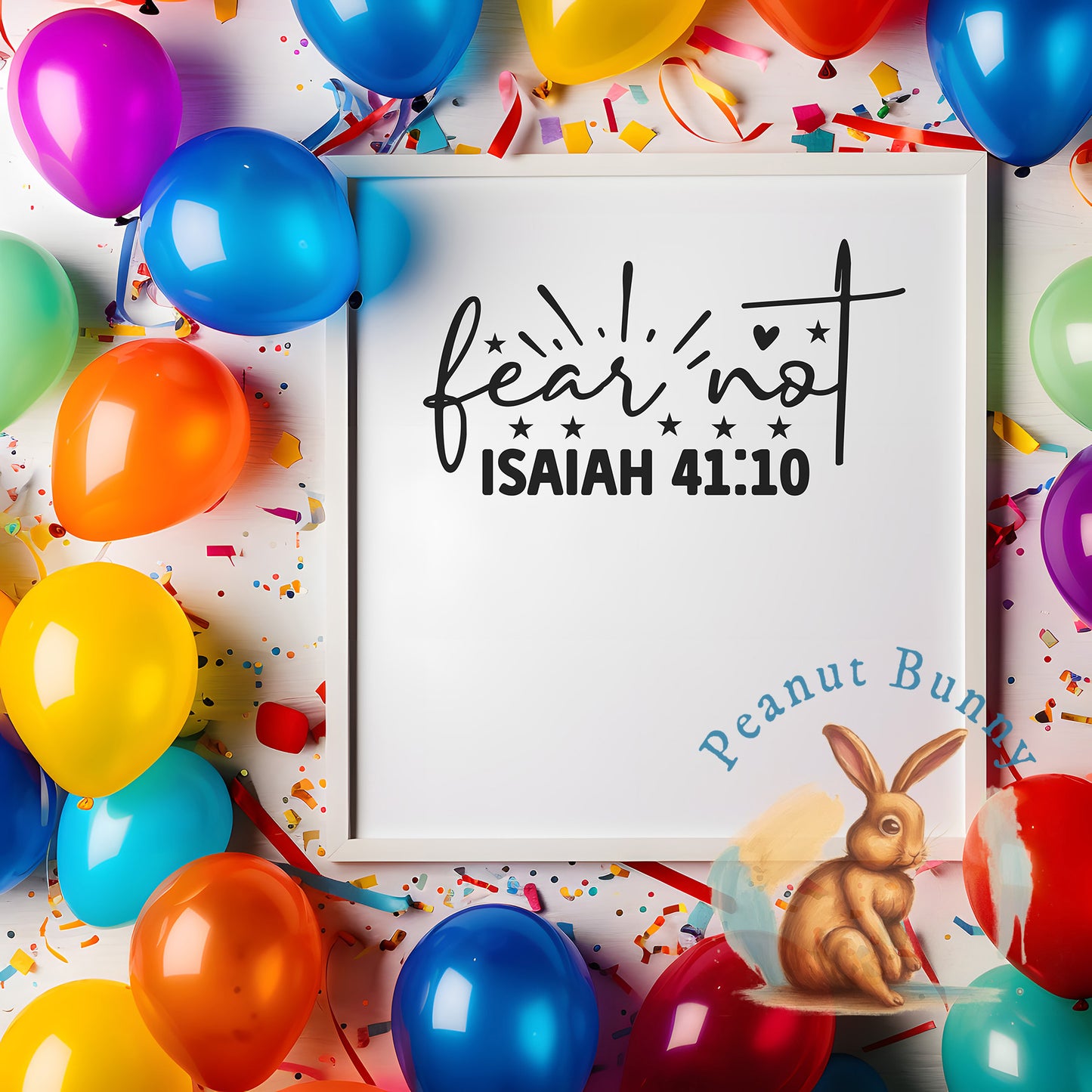 Fear Not Isaiah 41 10-01 Christian DTF 304