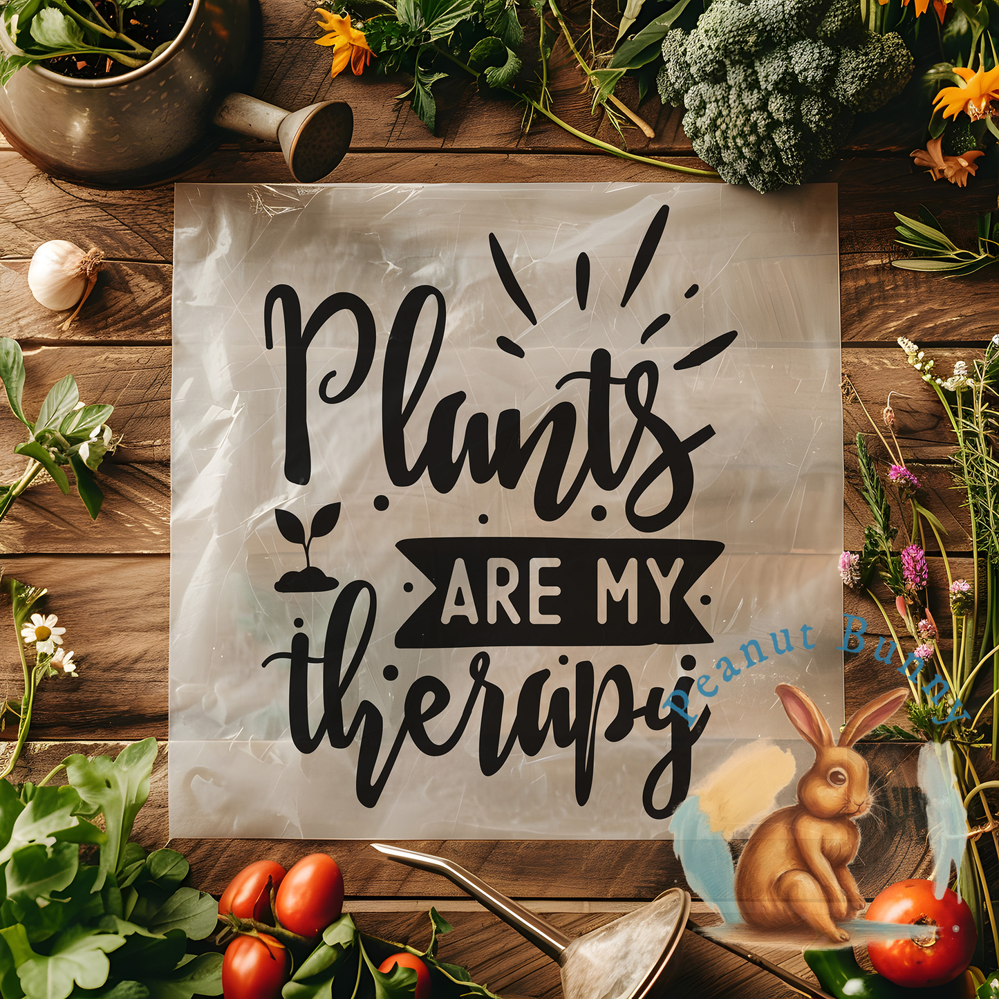 Enchanted Garden Joy Gardening DTF PIC