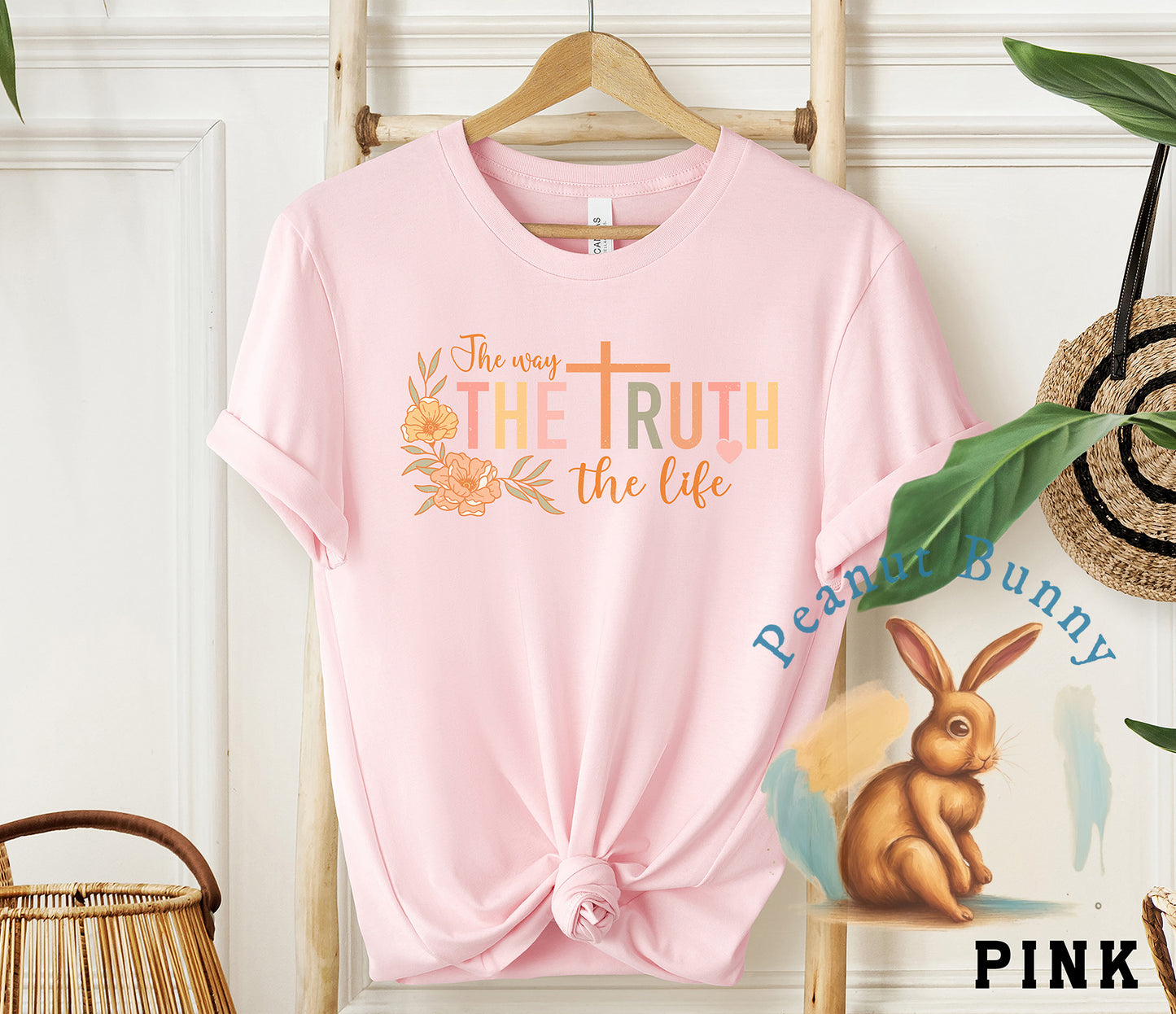 RC009-The Way The Truth The Life Christian DTF 524