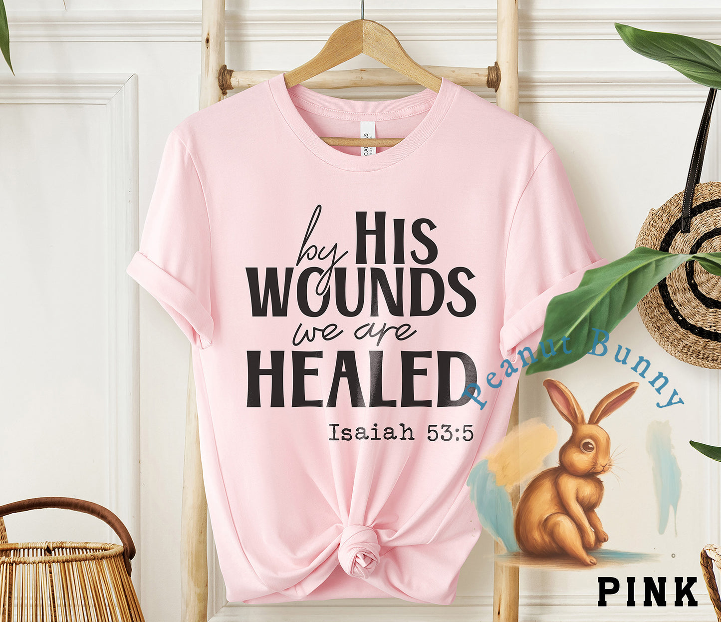 By His Wounds We Are Healed Christian DTF 255