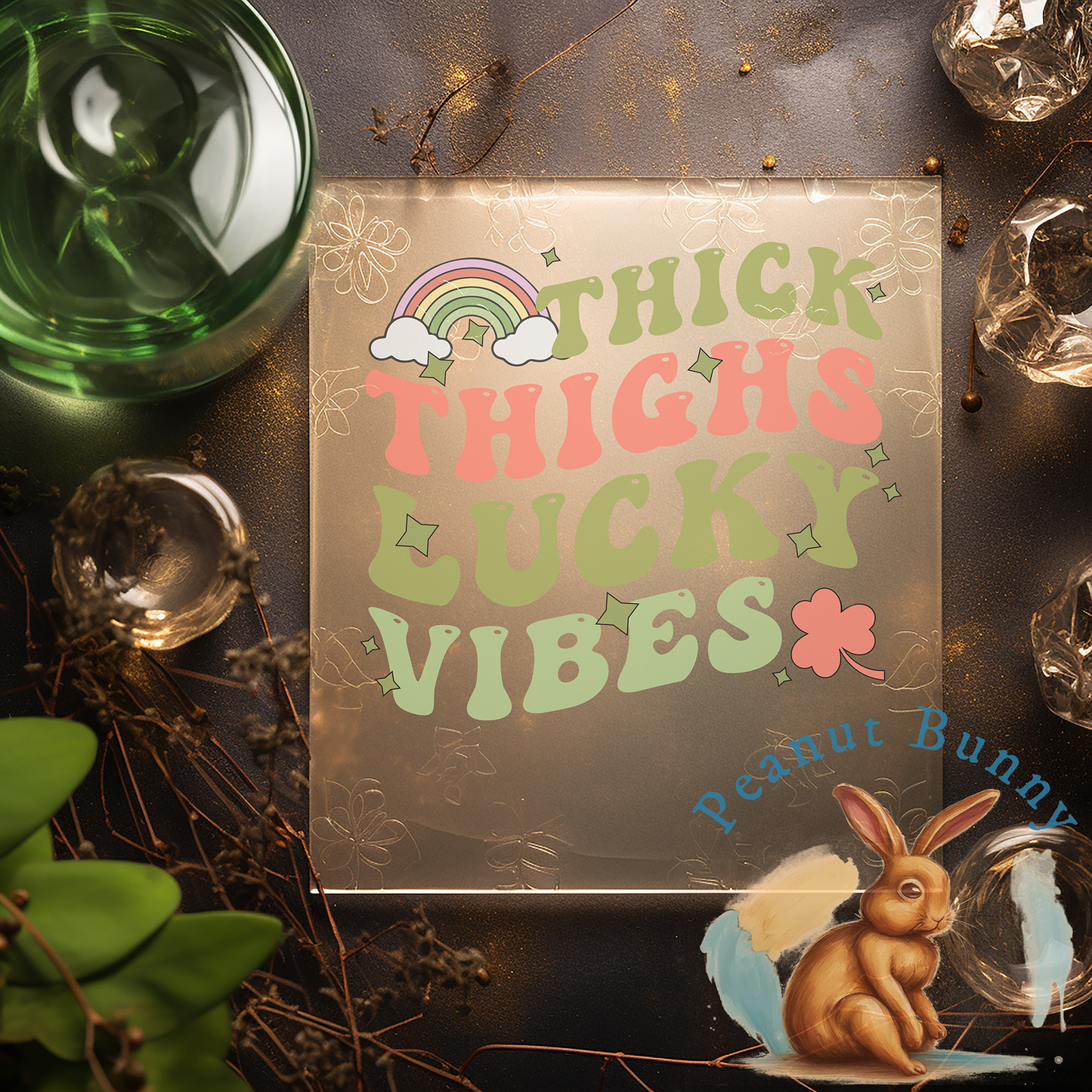 Luminous Leprechaun Delight DTF Transfer