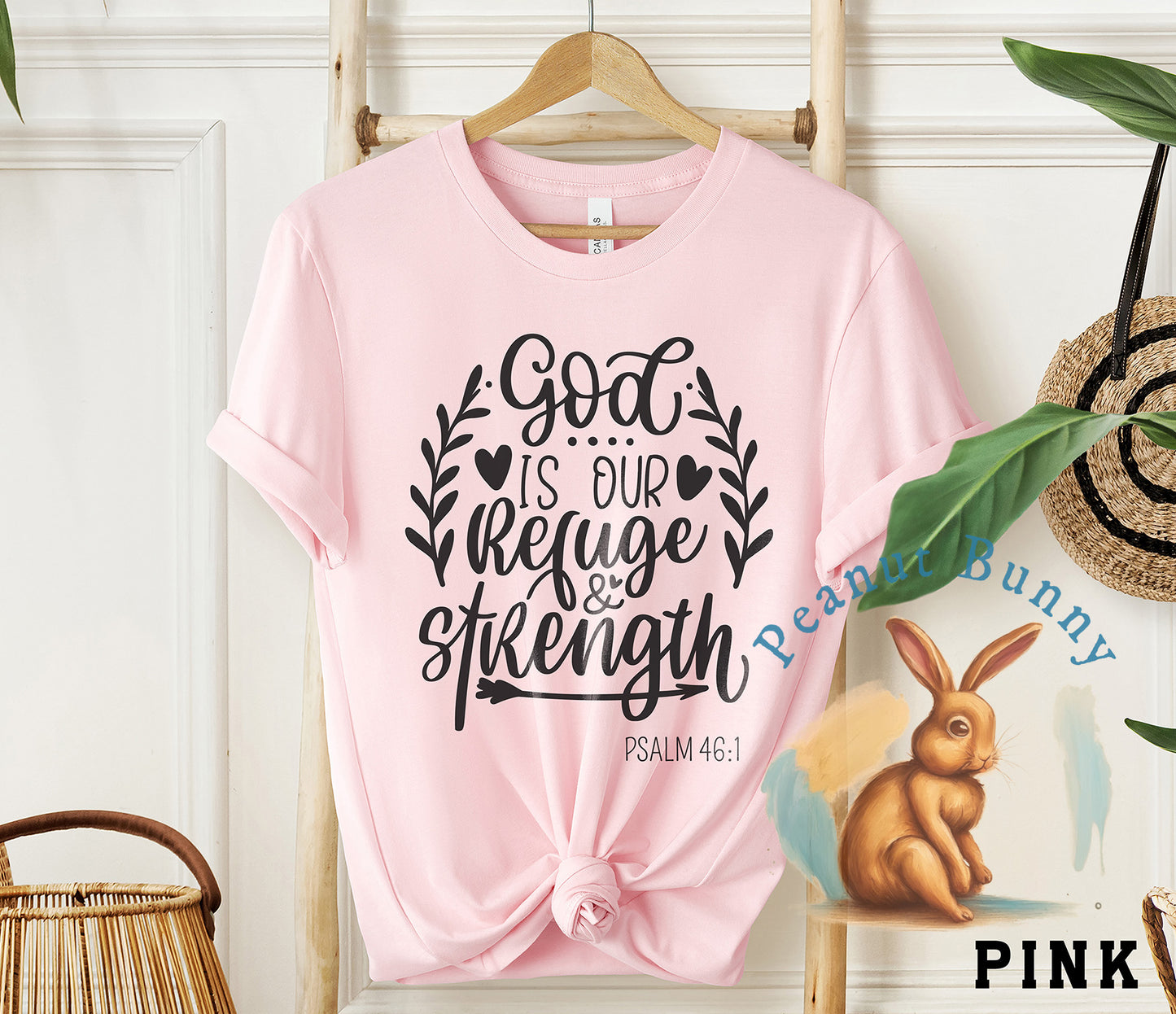 God is our refuge and strength Christian DTF 320