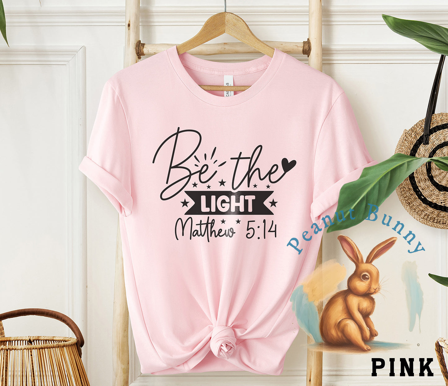 Be The Light Matthew 5 14-01a Christian DTF 240