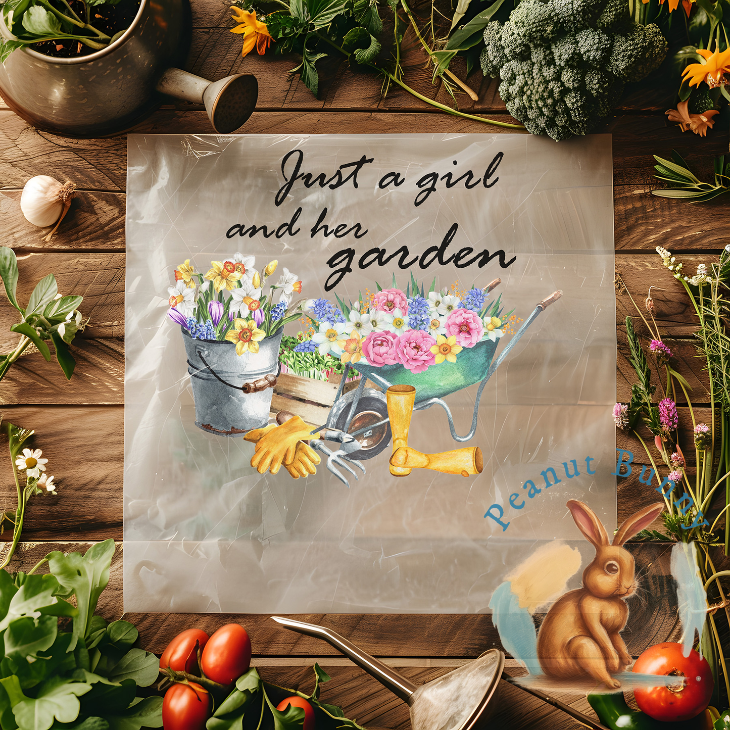 Blooming Bliss Gardens Gardening DTF PIC