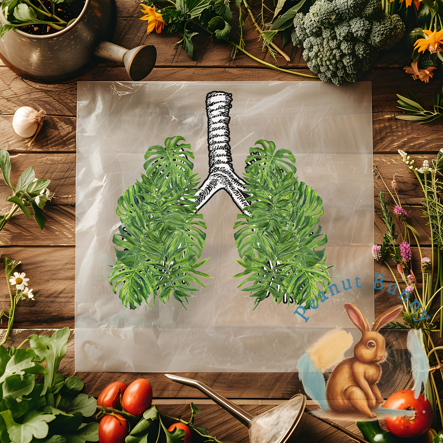 Soil Serenade Melody Gardening DTF PIC