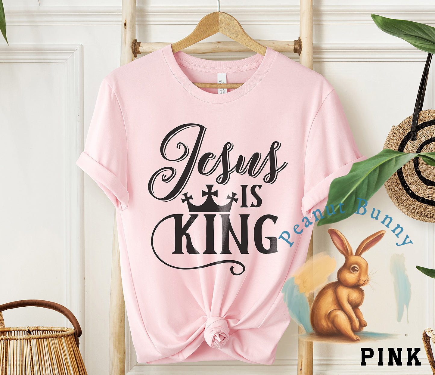 Jesus Is King Christian DTF 398