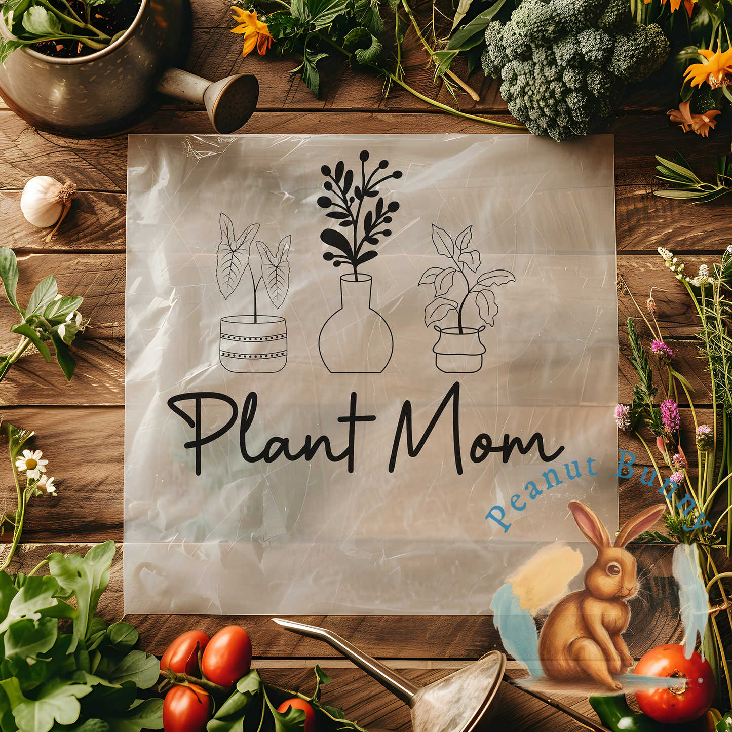 Plantation Serenity Gardening DTF PIC