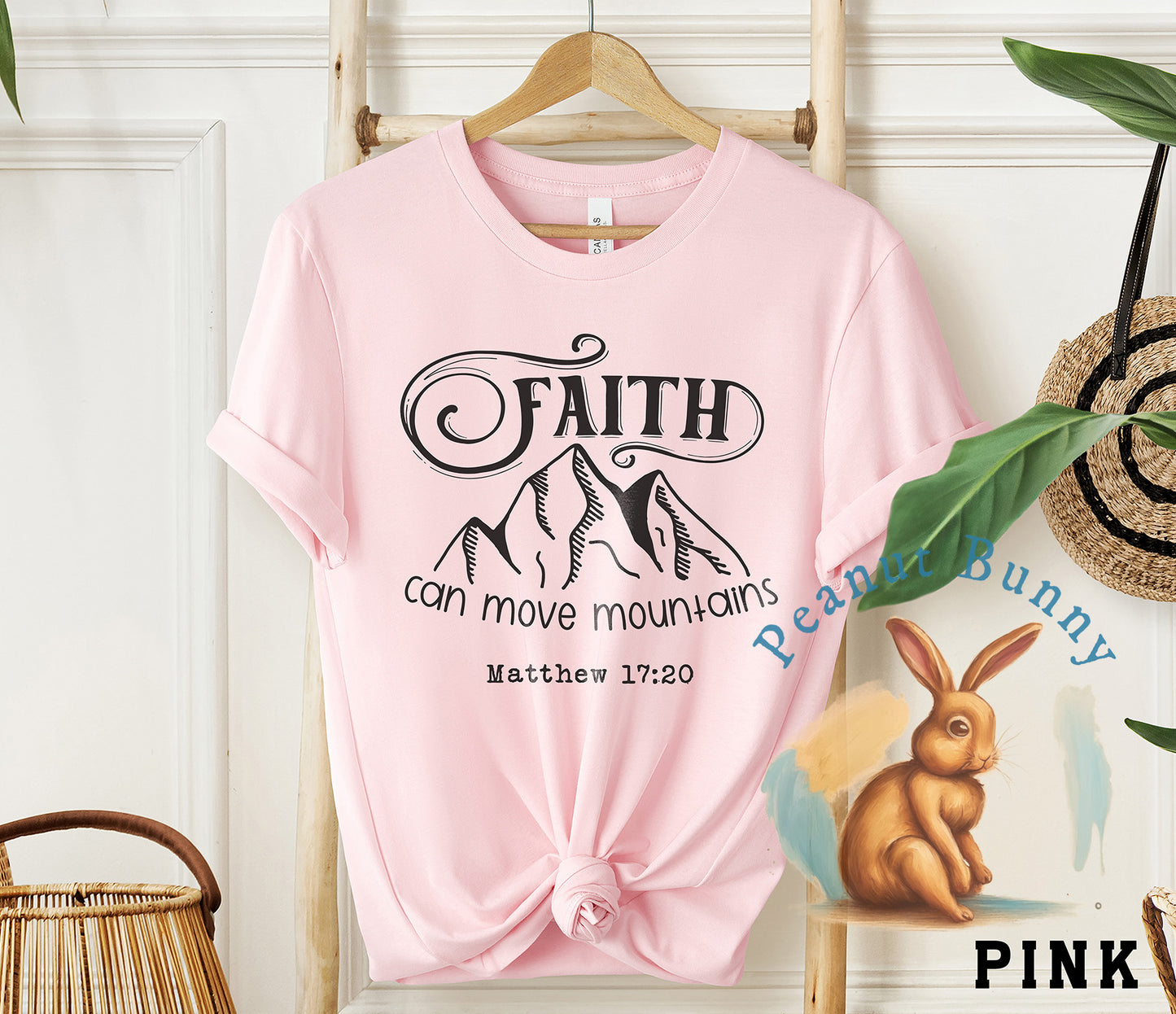 Faith Can Move Mountains Christian DTF 279