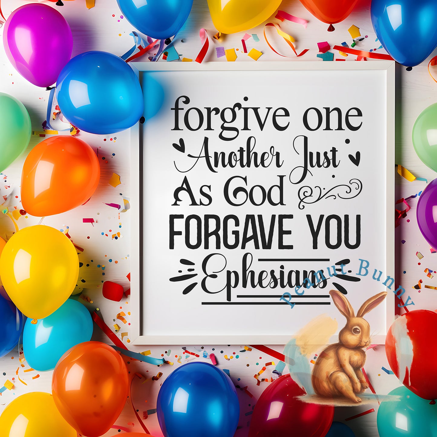 Forgive one another Christian DTF 444