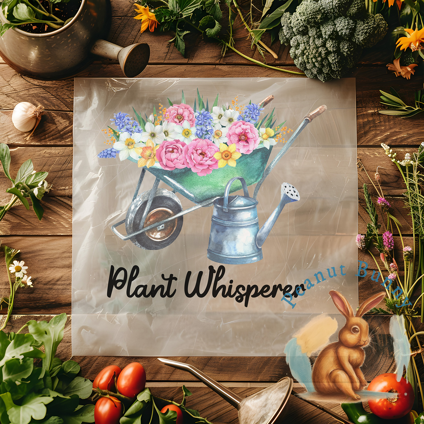 Rose Rhapsody Gardening DTF PIC