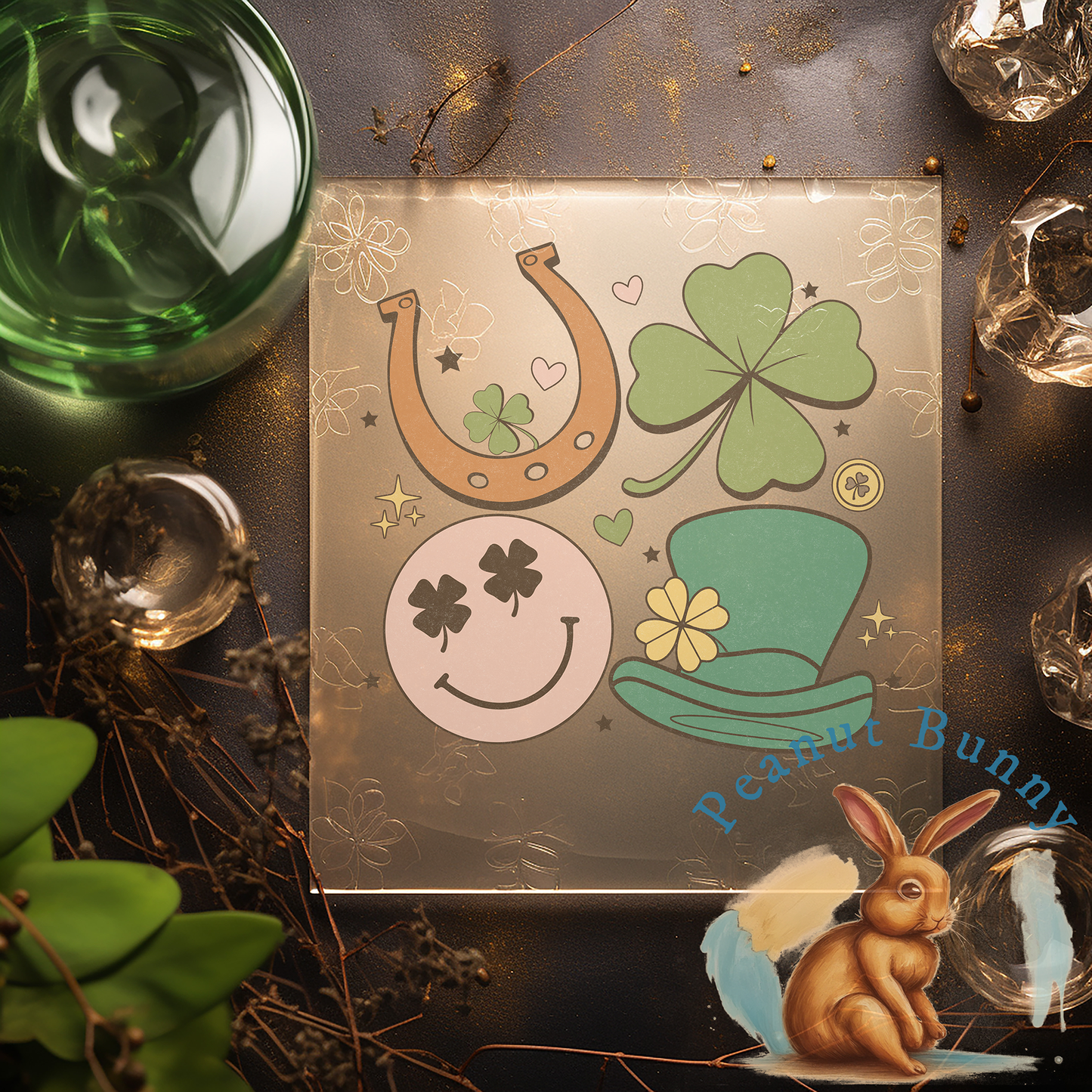 Leprechaun's Luminescence DTF Transfer