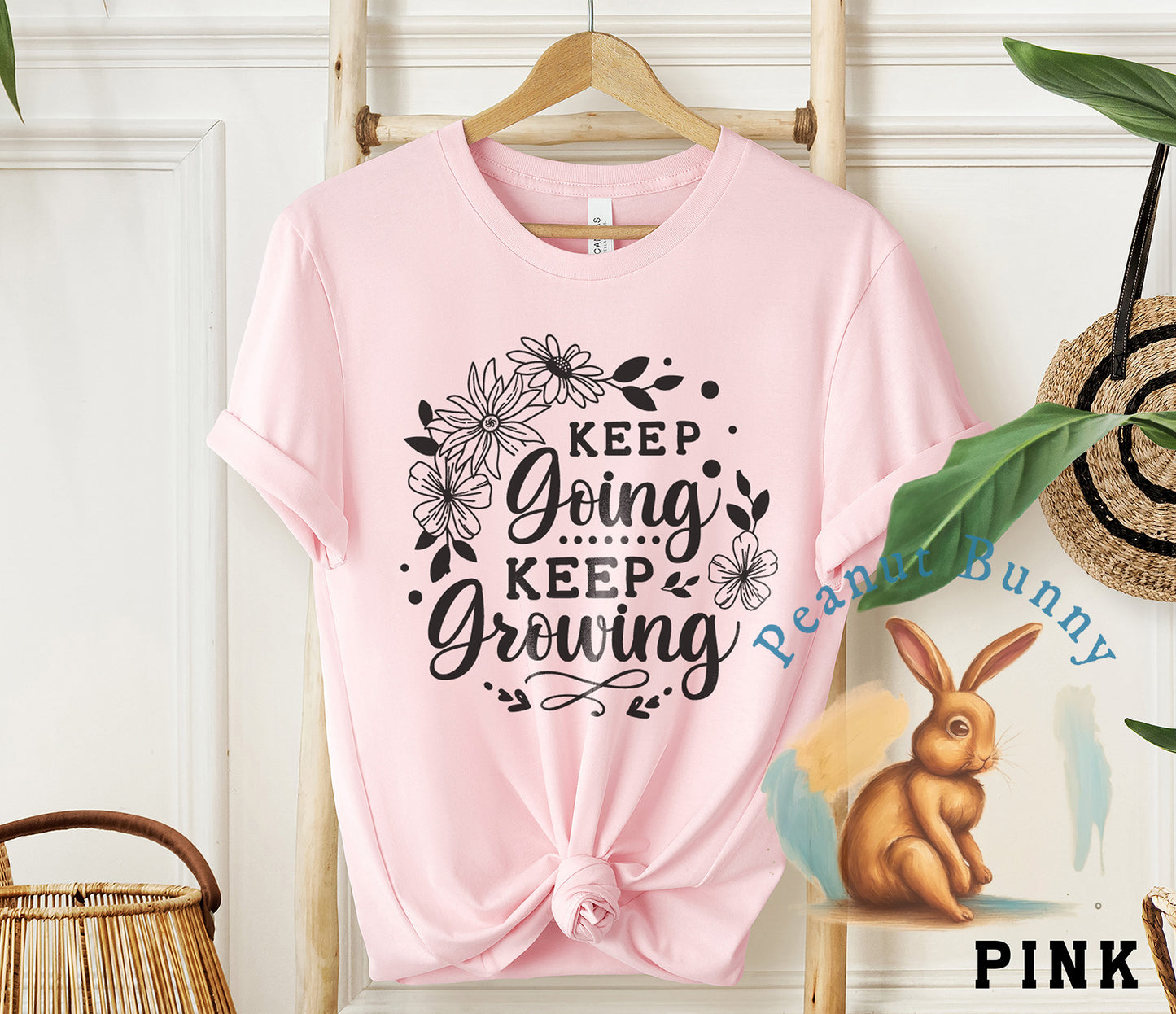 Keep going, keep growing Christian DTF 412
