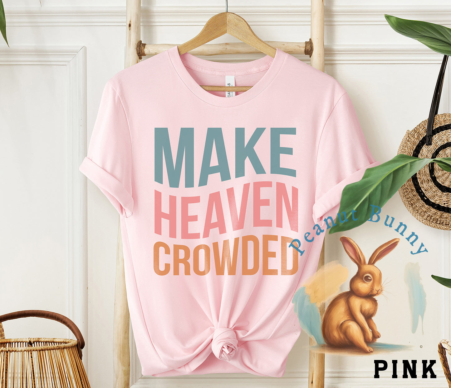 Make Heaven Crowded-01 Christian DTF 439