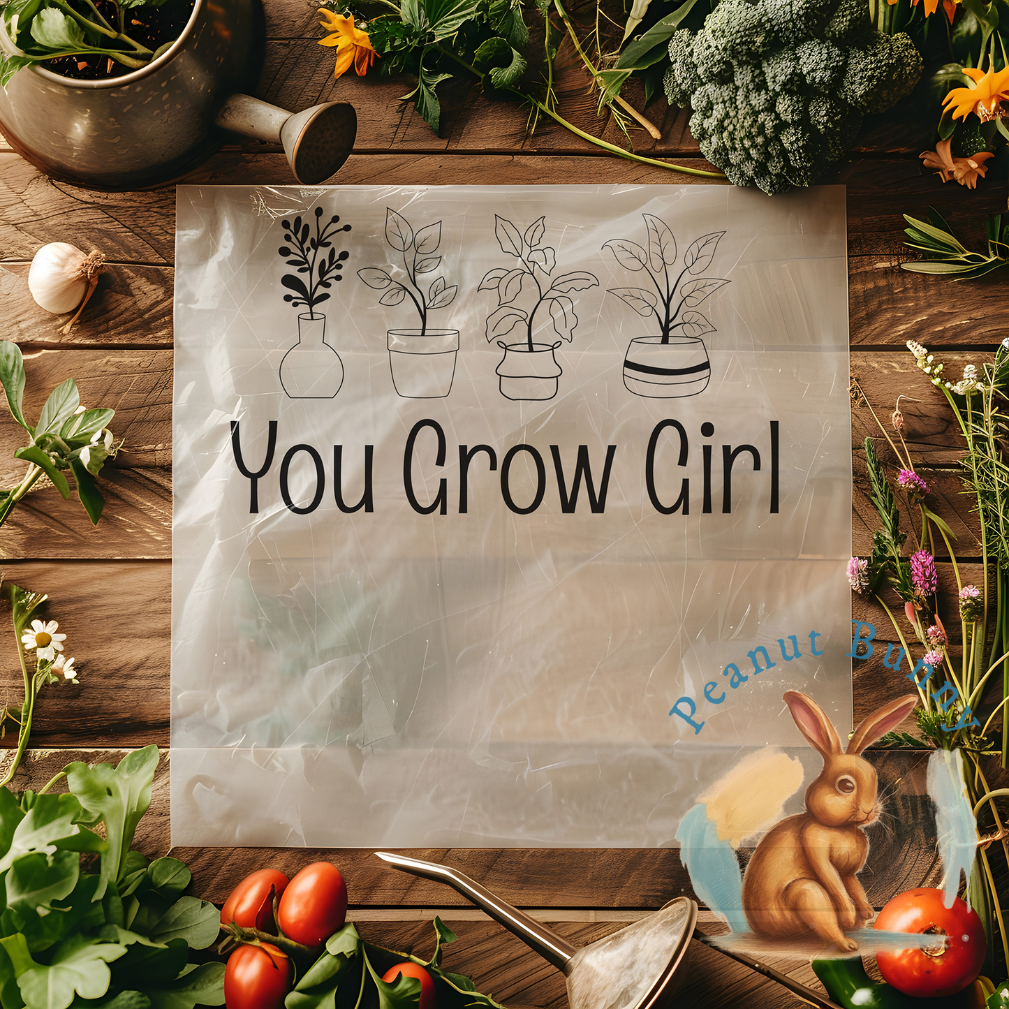 Planting Radiance Retreat Gardening DTF PIC