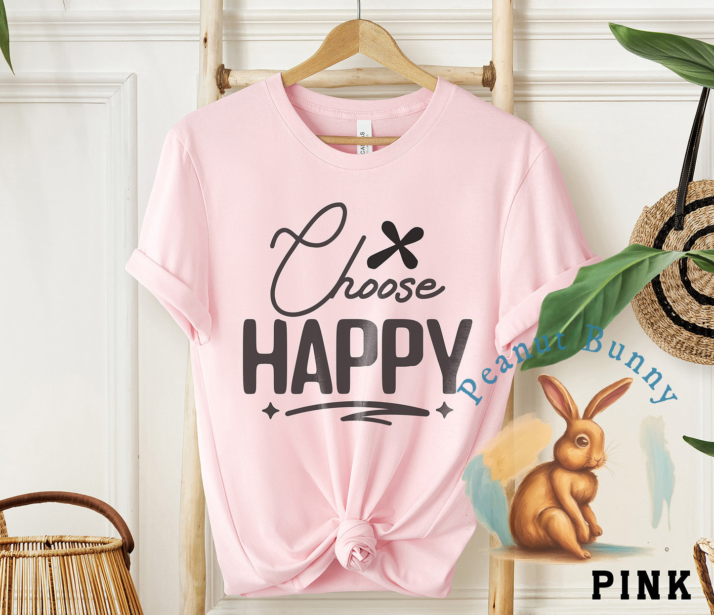 Choose Happy Christian DTF 48