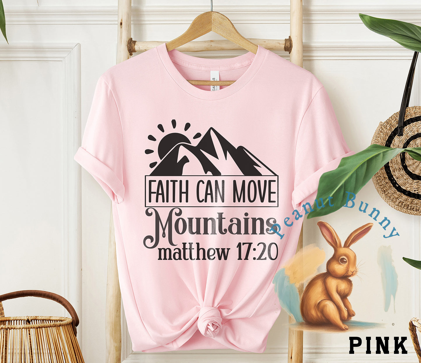 Faith can move mountains matthew 17 20 1-01 Christian DTF 277