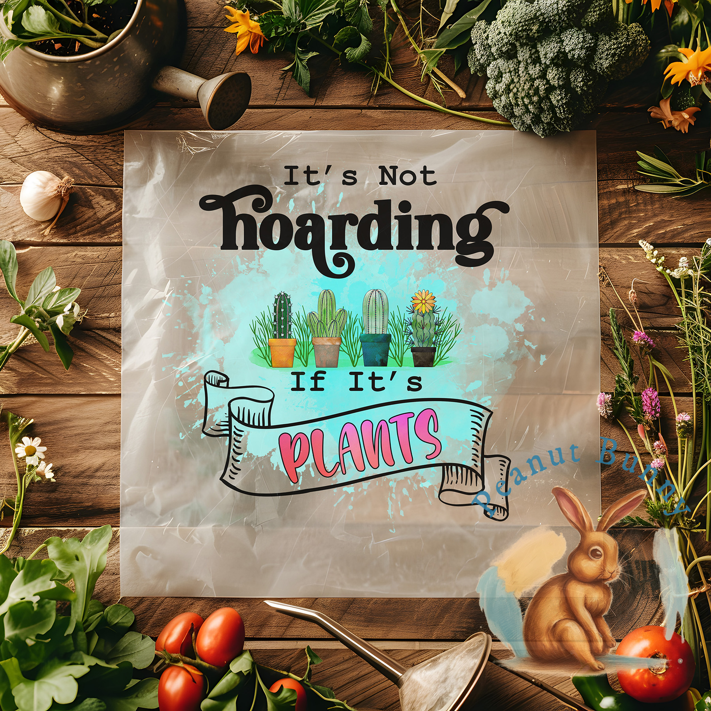 Geranium Gala Gardening DTF PIC