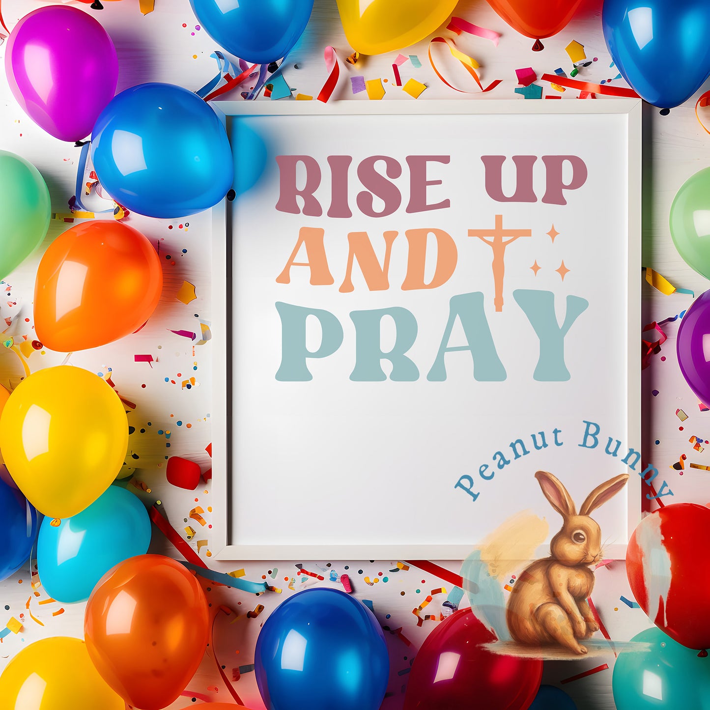 Rise And Pray-01 Christian DTF 531