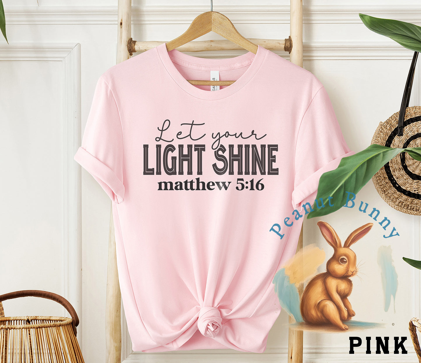 Let your light shine matthew 5 16-01 Christian DTF 418