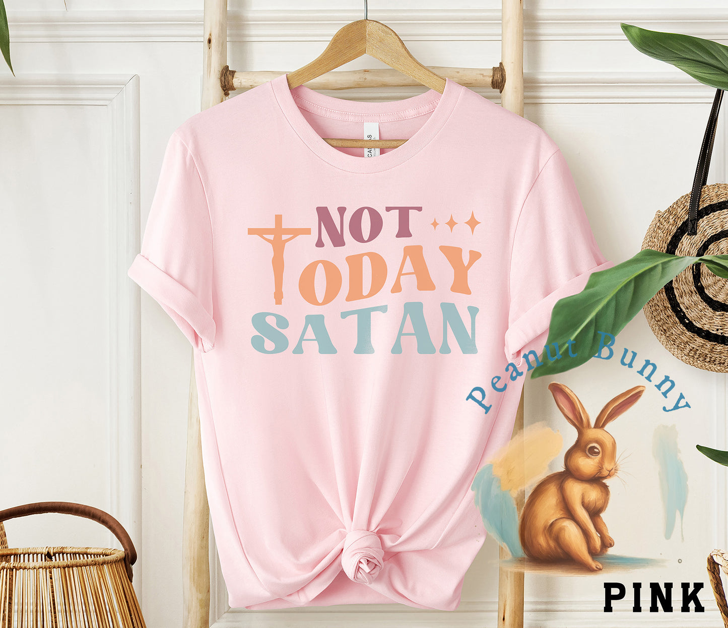Not Today Satan-01 Christian DTF 467