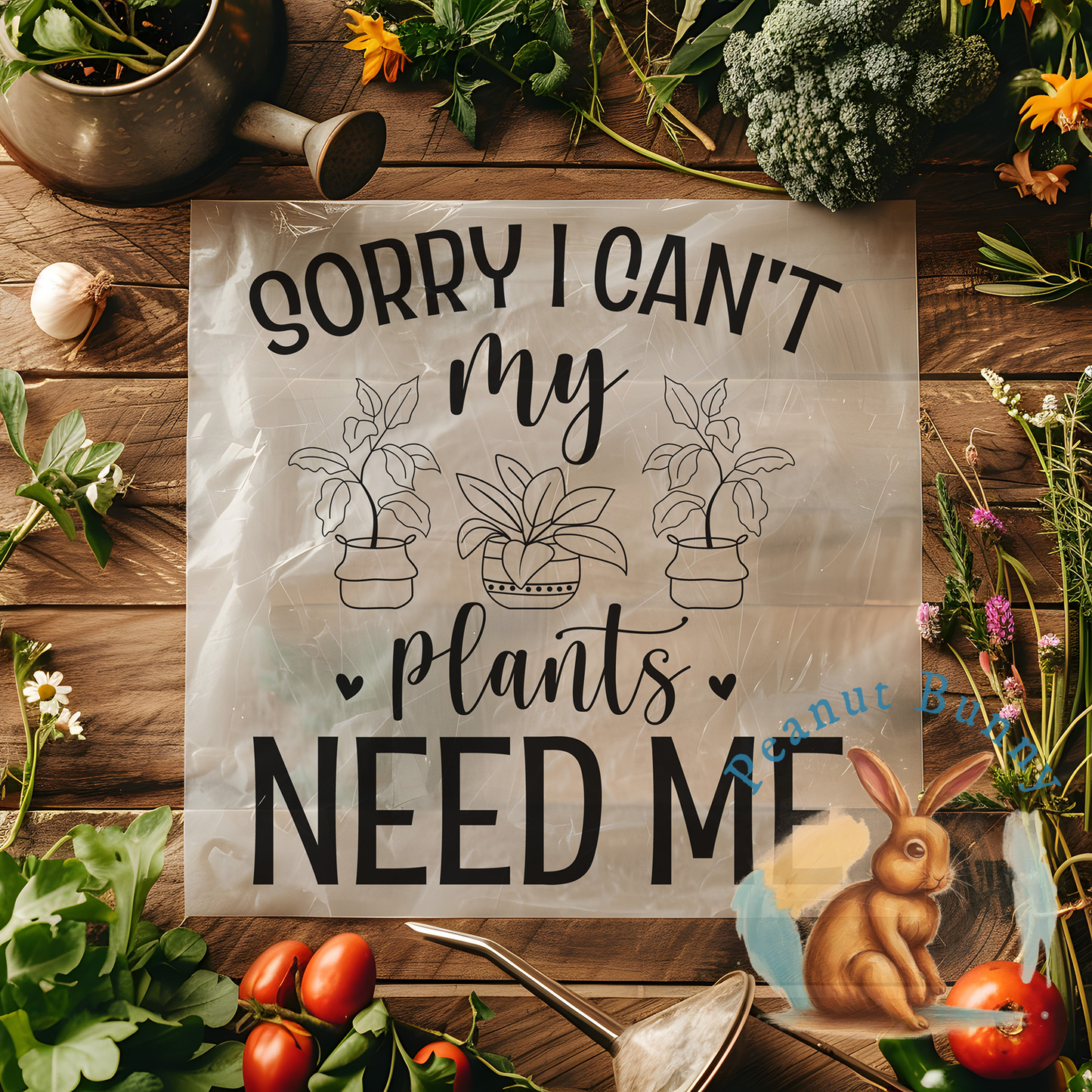 Harvest Hues Whirlwind Gardening DTF PIC