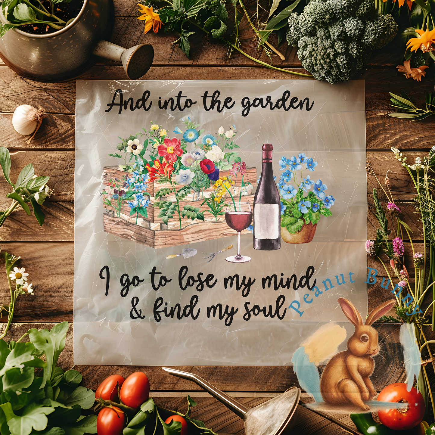 Petal Pizzazz Gardening DTF PIC