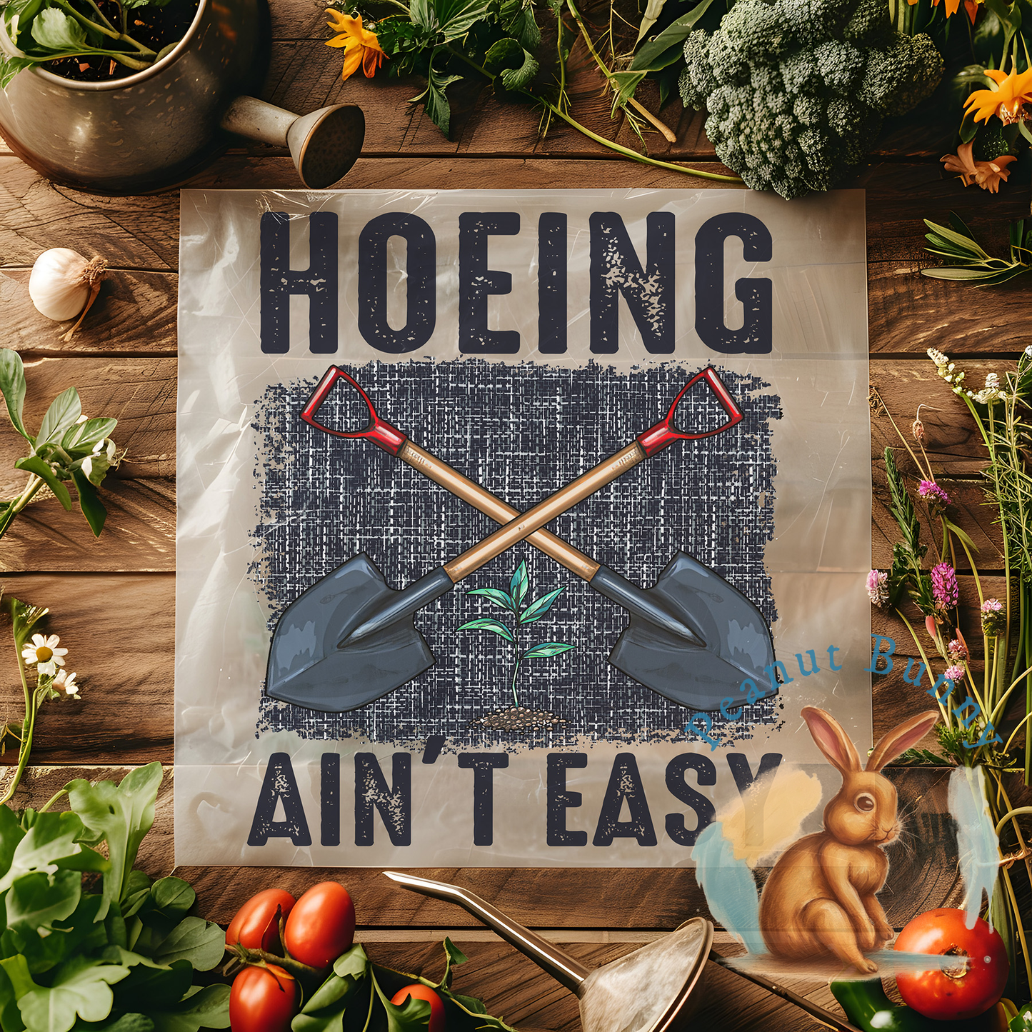 Bloom Bonanza Radiance Gardening DTF PIC