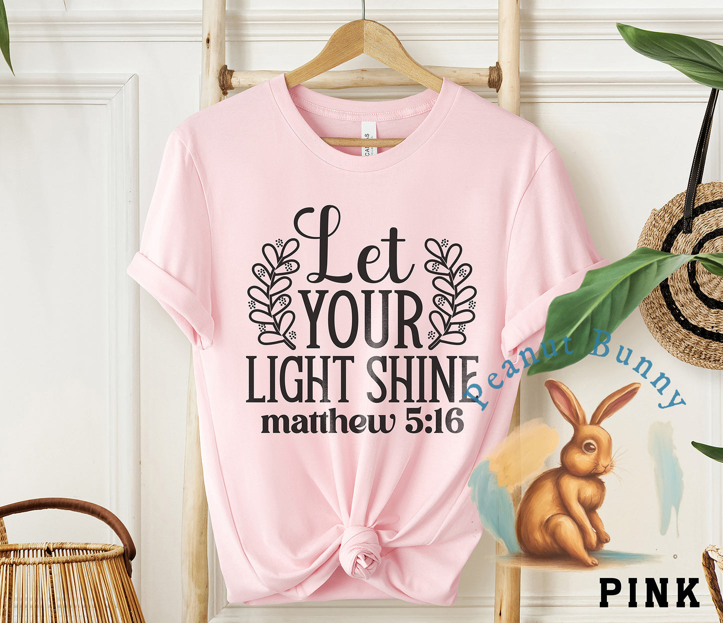 Let your light shine matthew 5 16-01a Christian DTF 419
